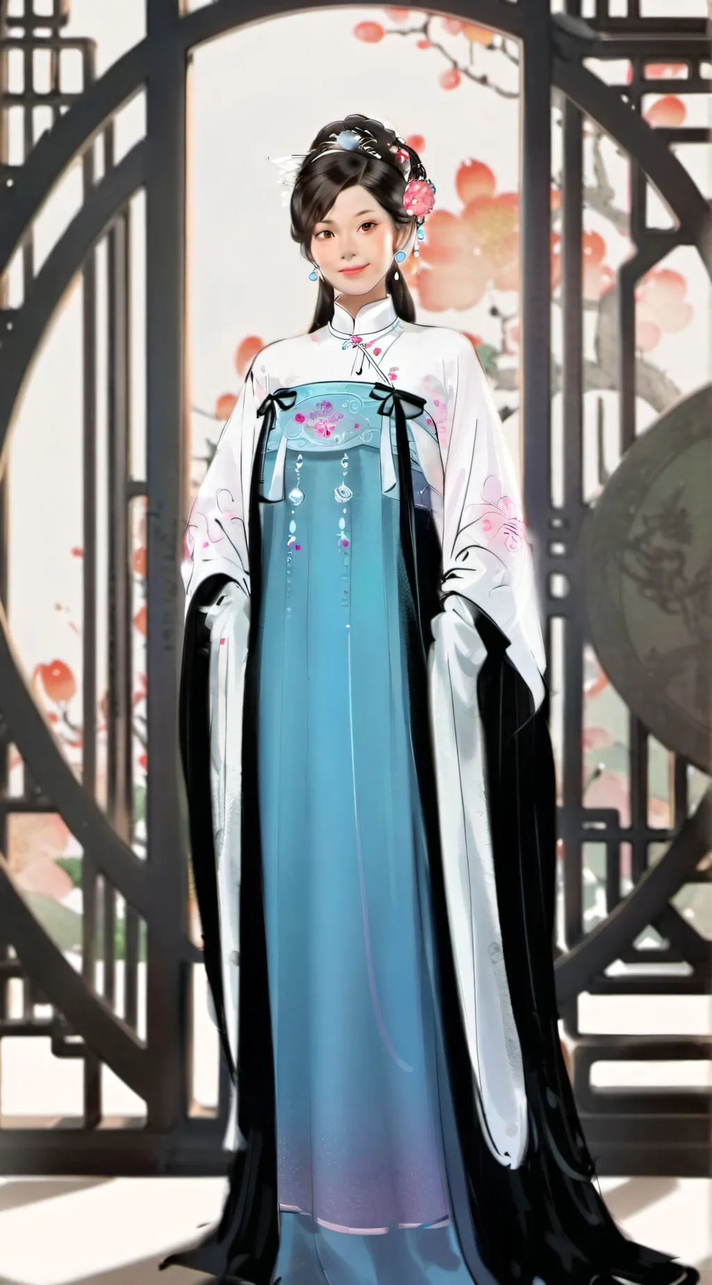 ai character: Yuen Chui Wan  background