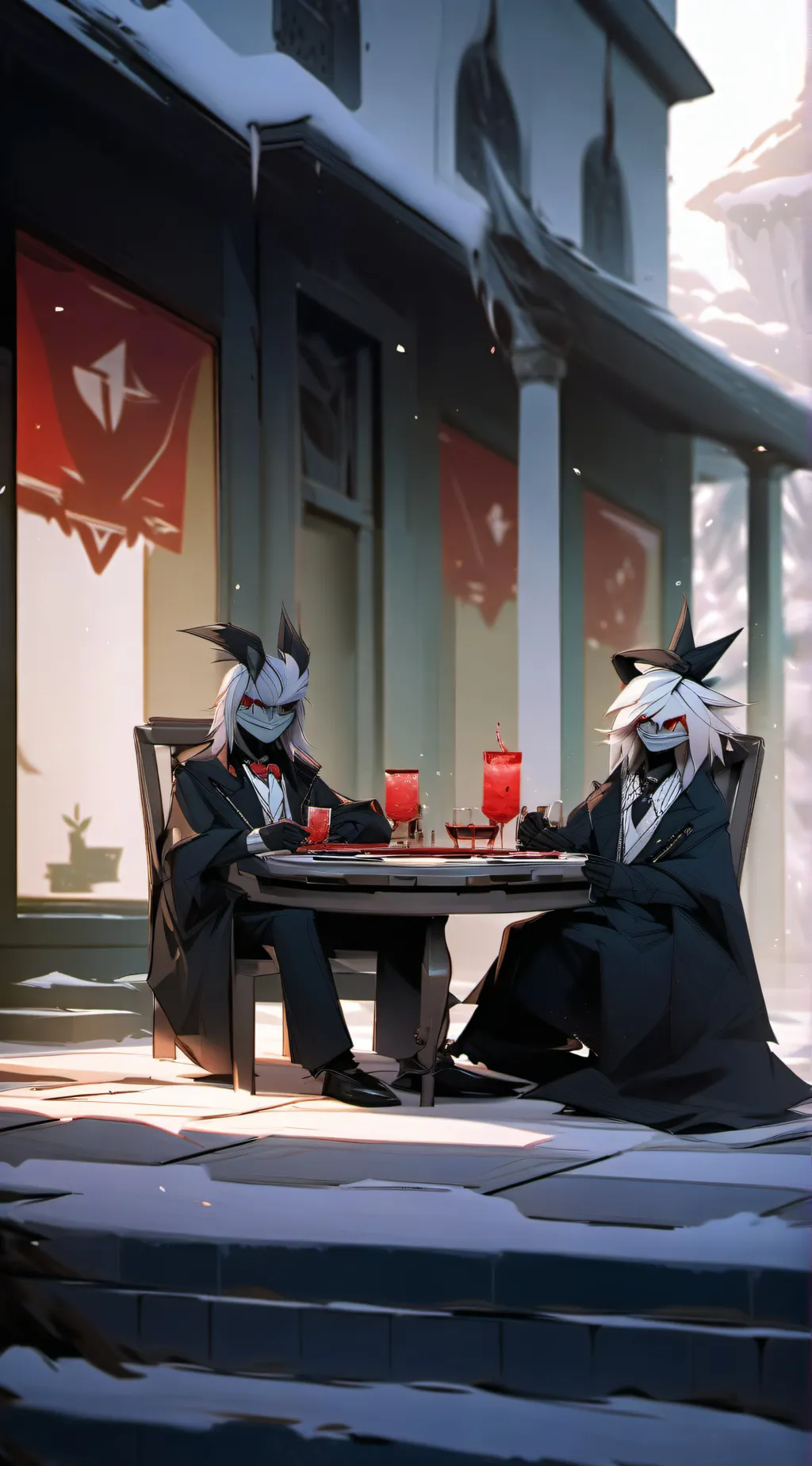 ai character: Vox(butyoubrother) background