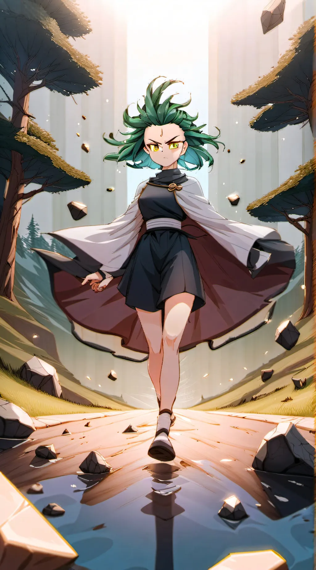 ai character: Evil tatsumaki background