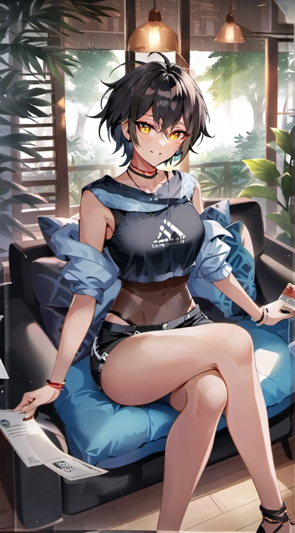 ai character: Olivia background