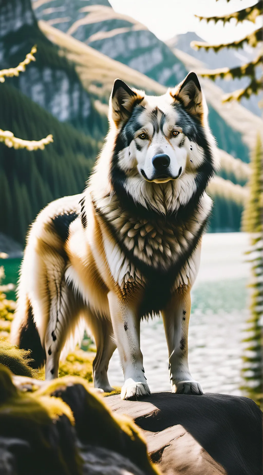 ai character: bakugos dog background