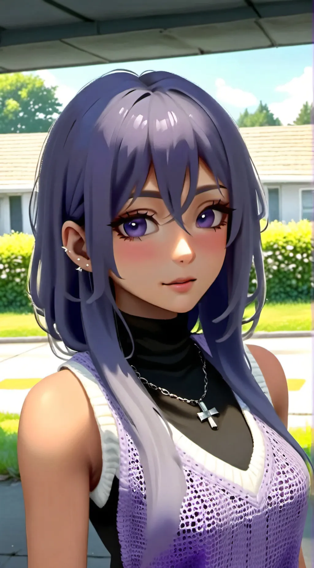 ai character: Polina  background