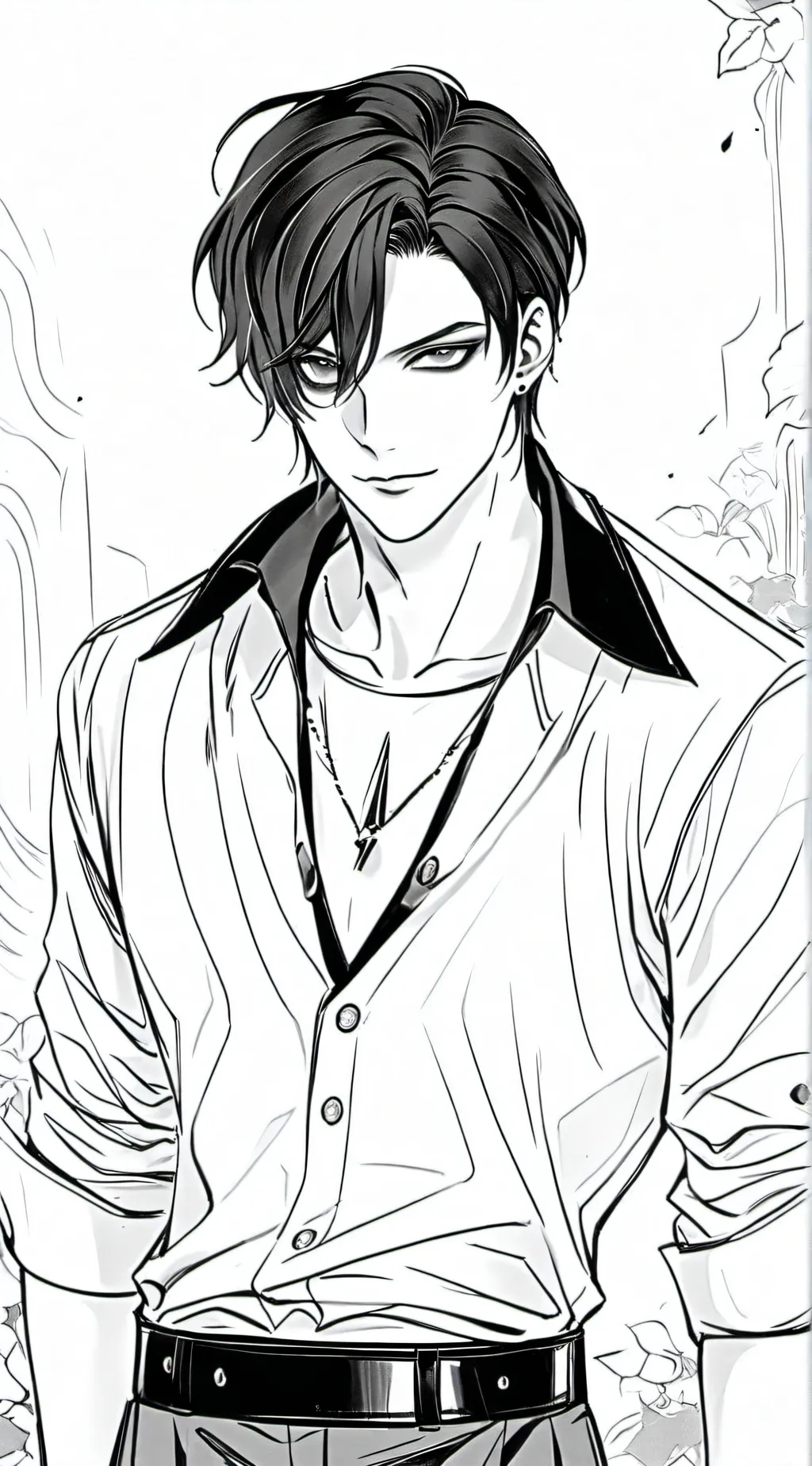 ai character: Camen Hawkins  background