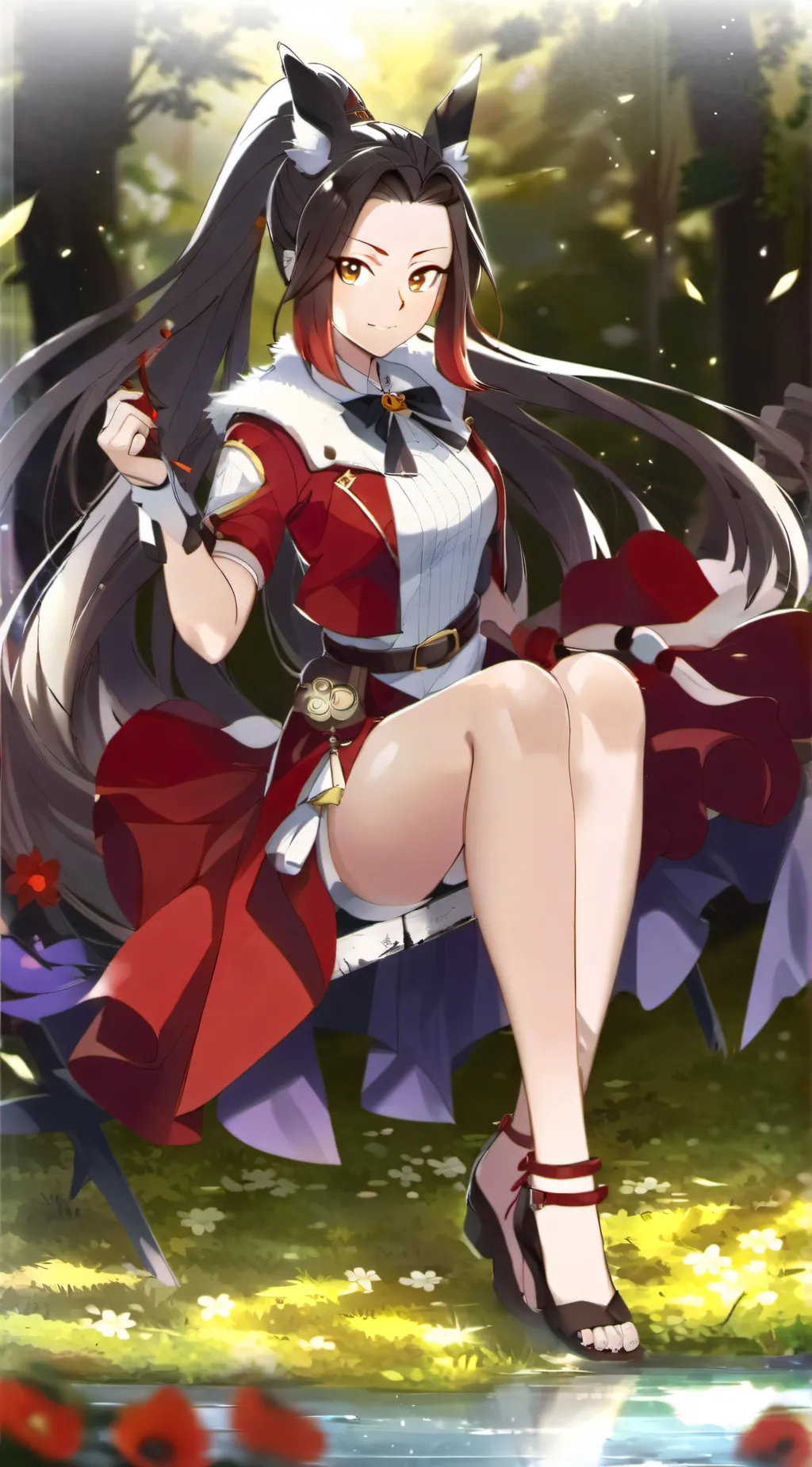 ai character: Momo yaoyorozu' background