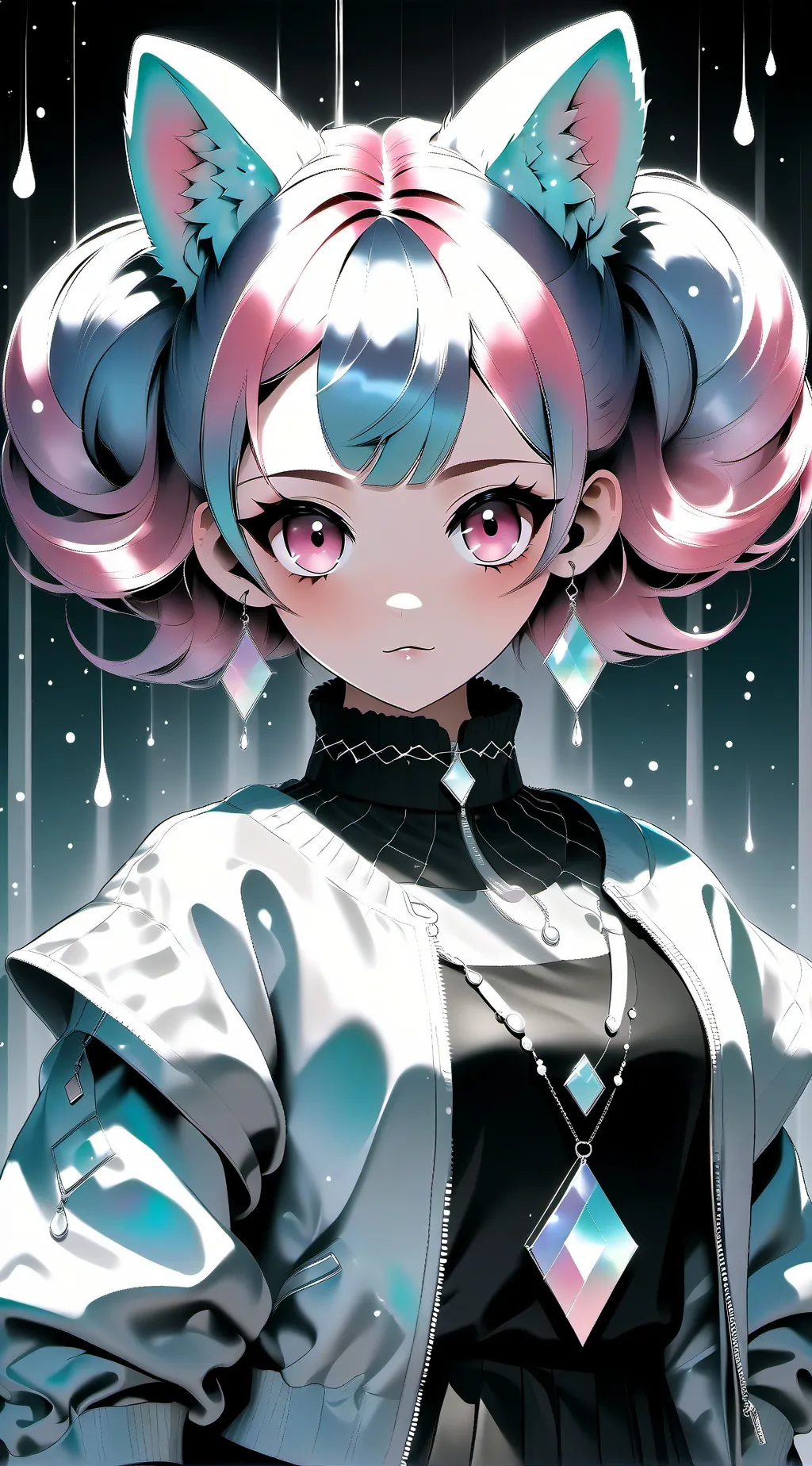 ai character: kitty  background