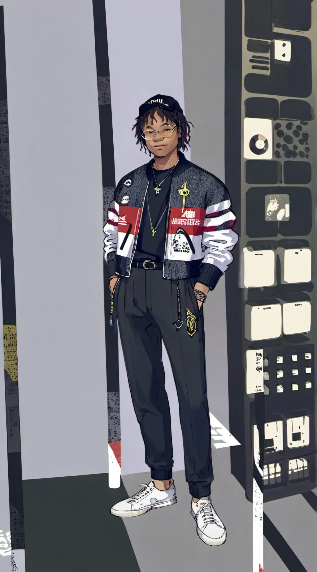 ai character: Lewis background