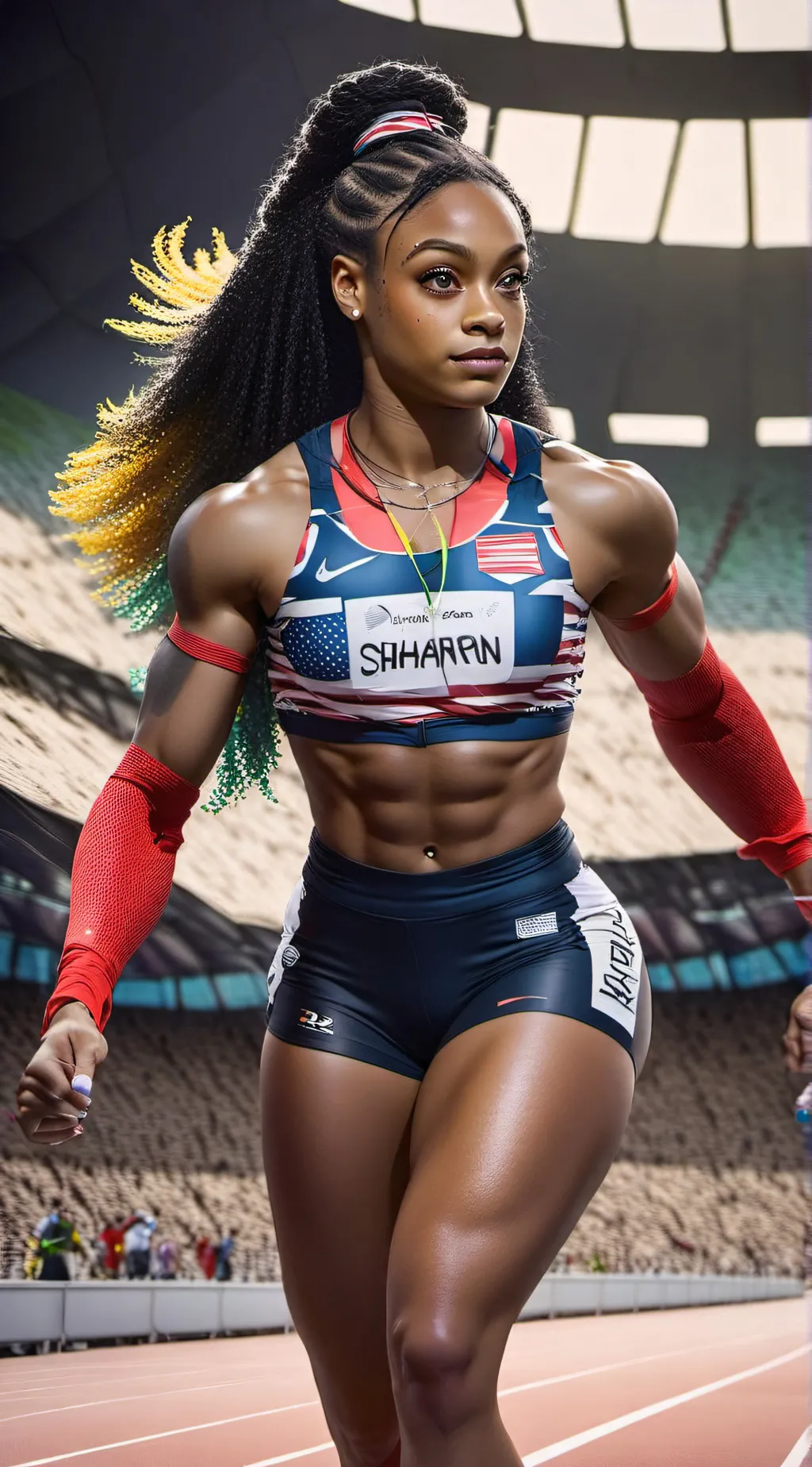 ai character: Sha'Carri background