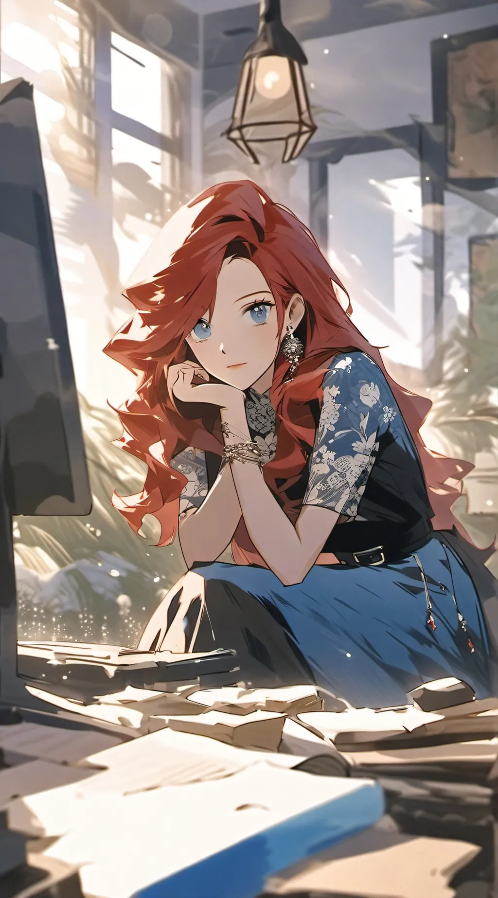 ai character: Maxie background