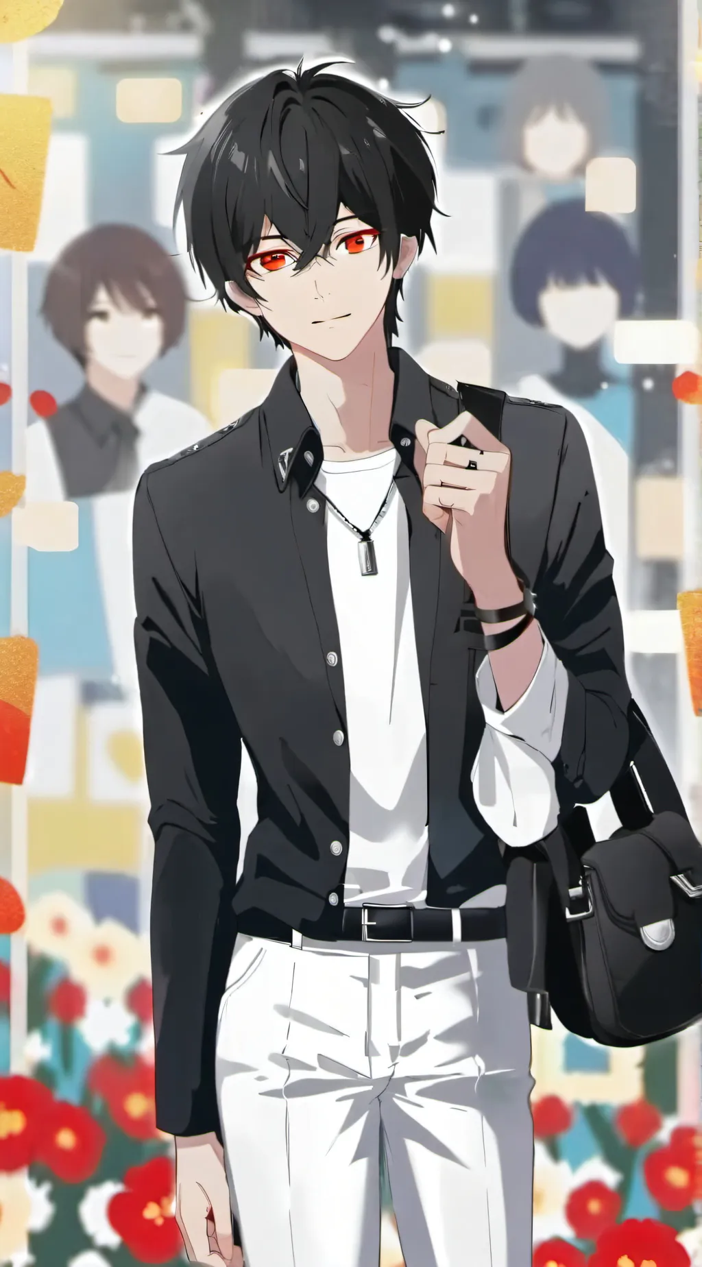 ai character: Hyunjin background