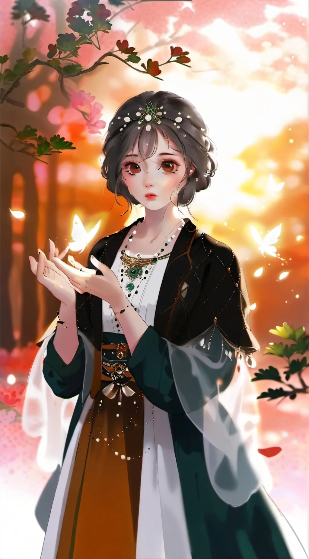 ai character: Aria background