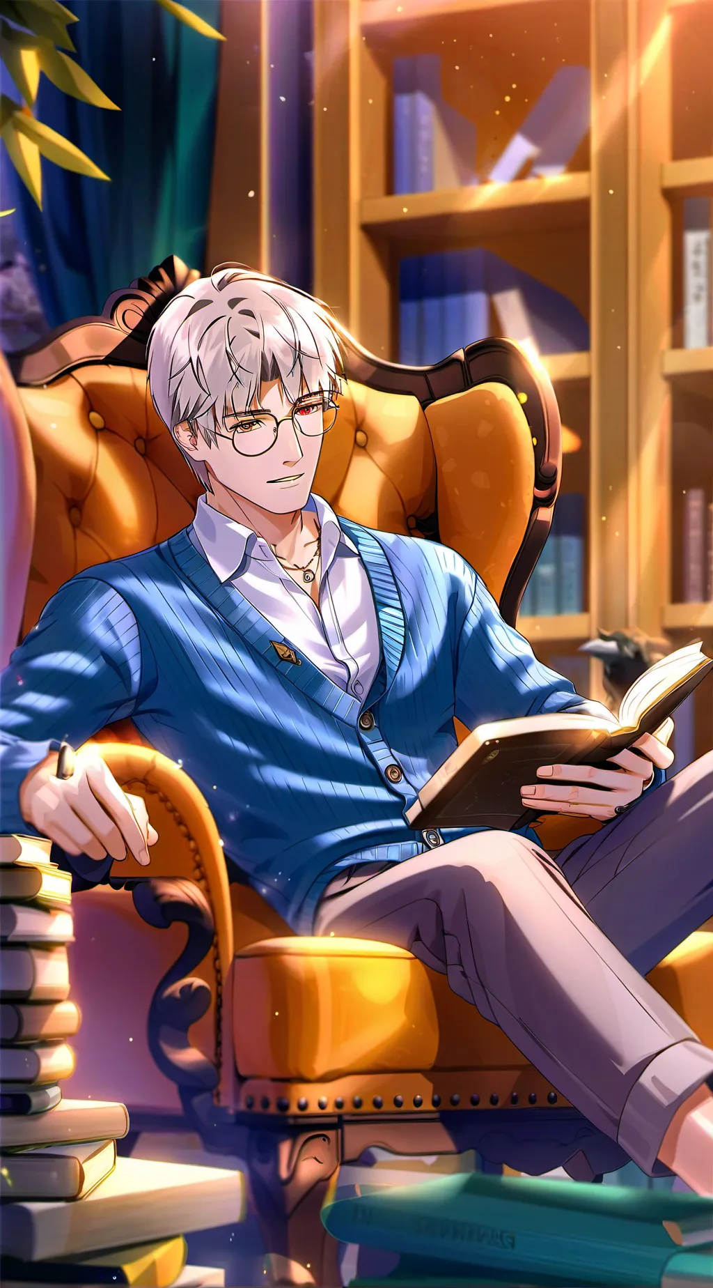 ai character: Edward background