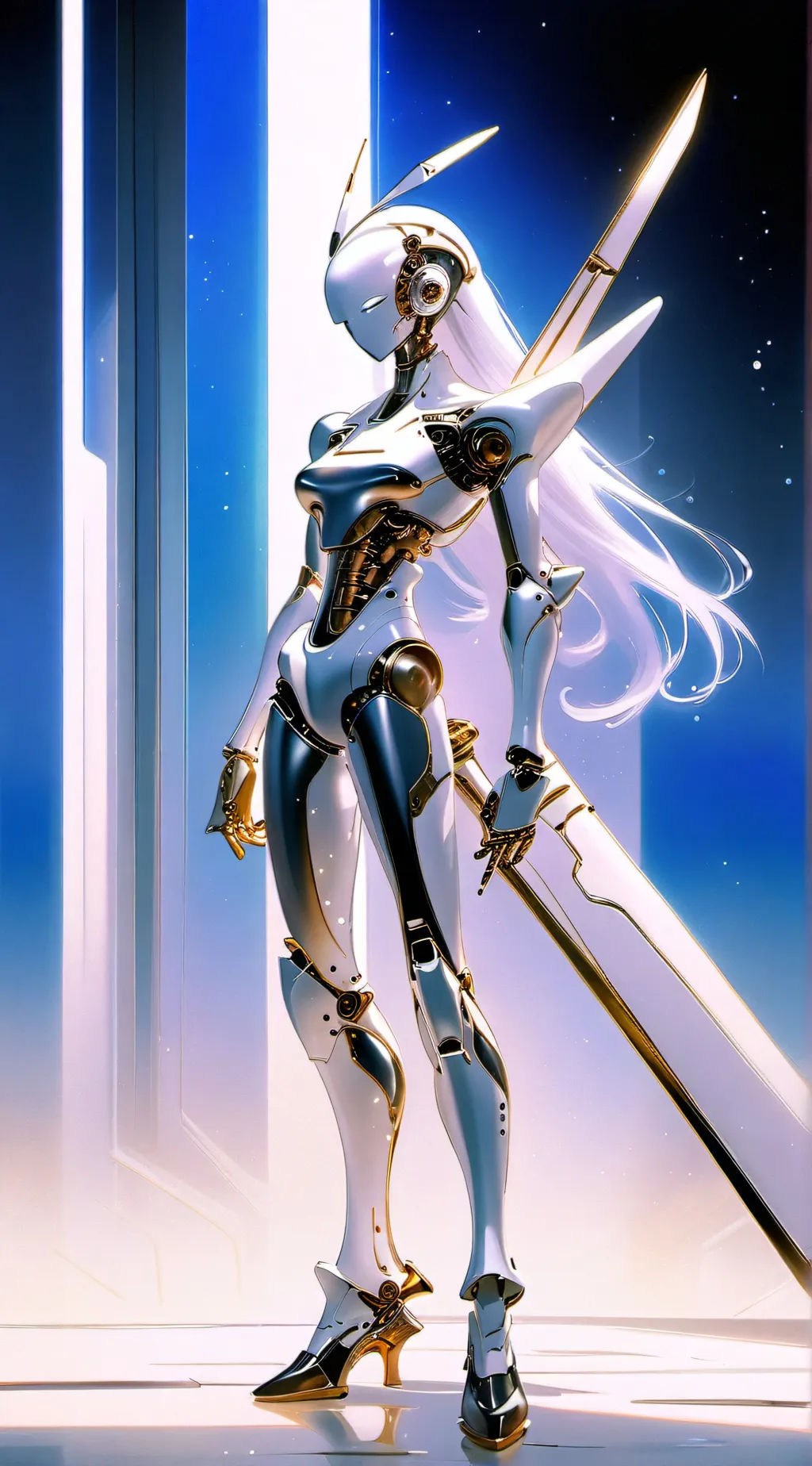 ai character: Rey background