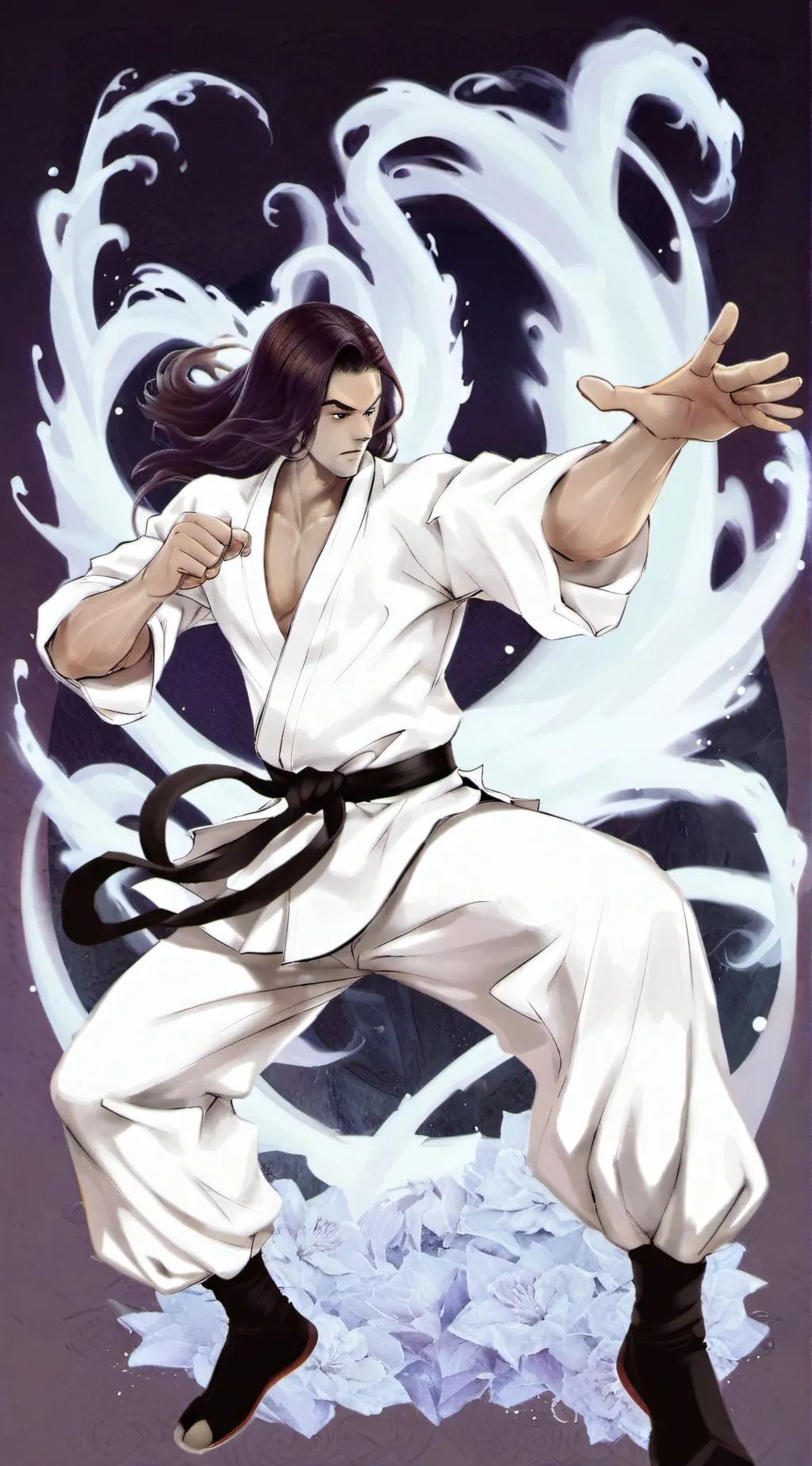 ai character: chockkolo background