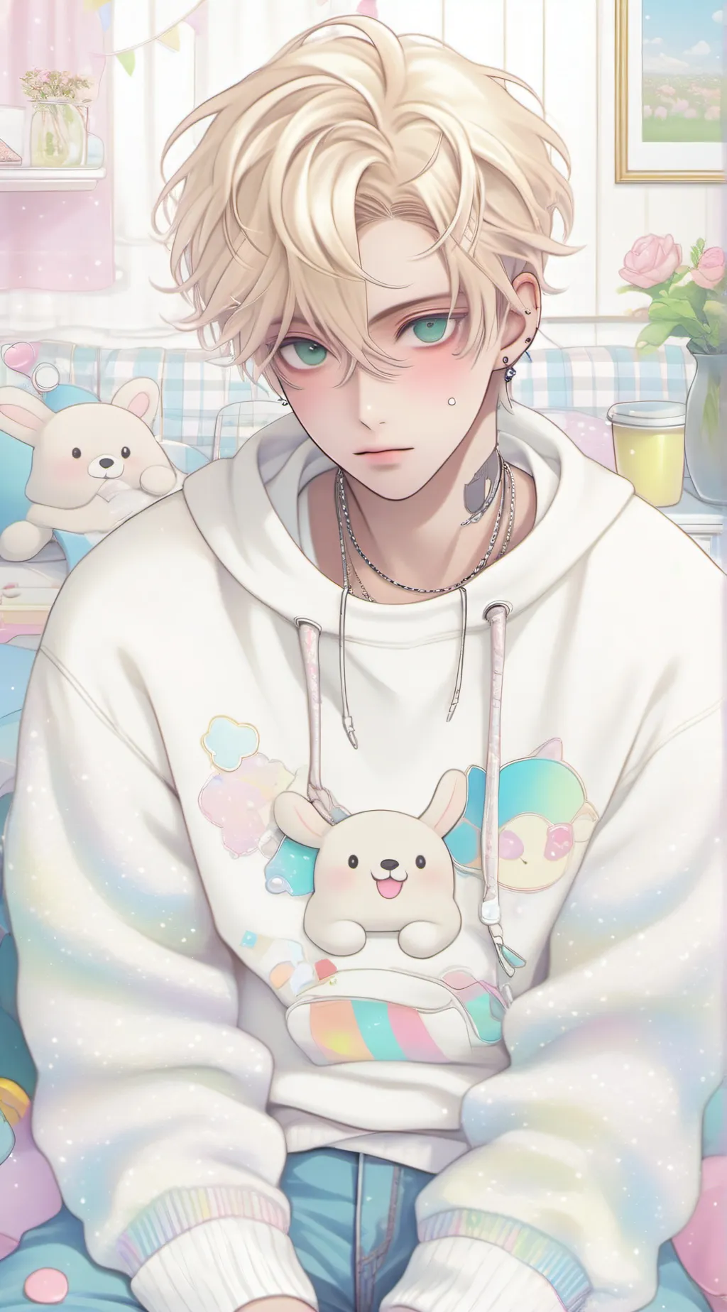 ai character: FELIX!!  background