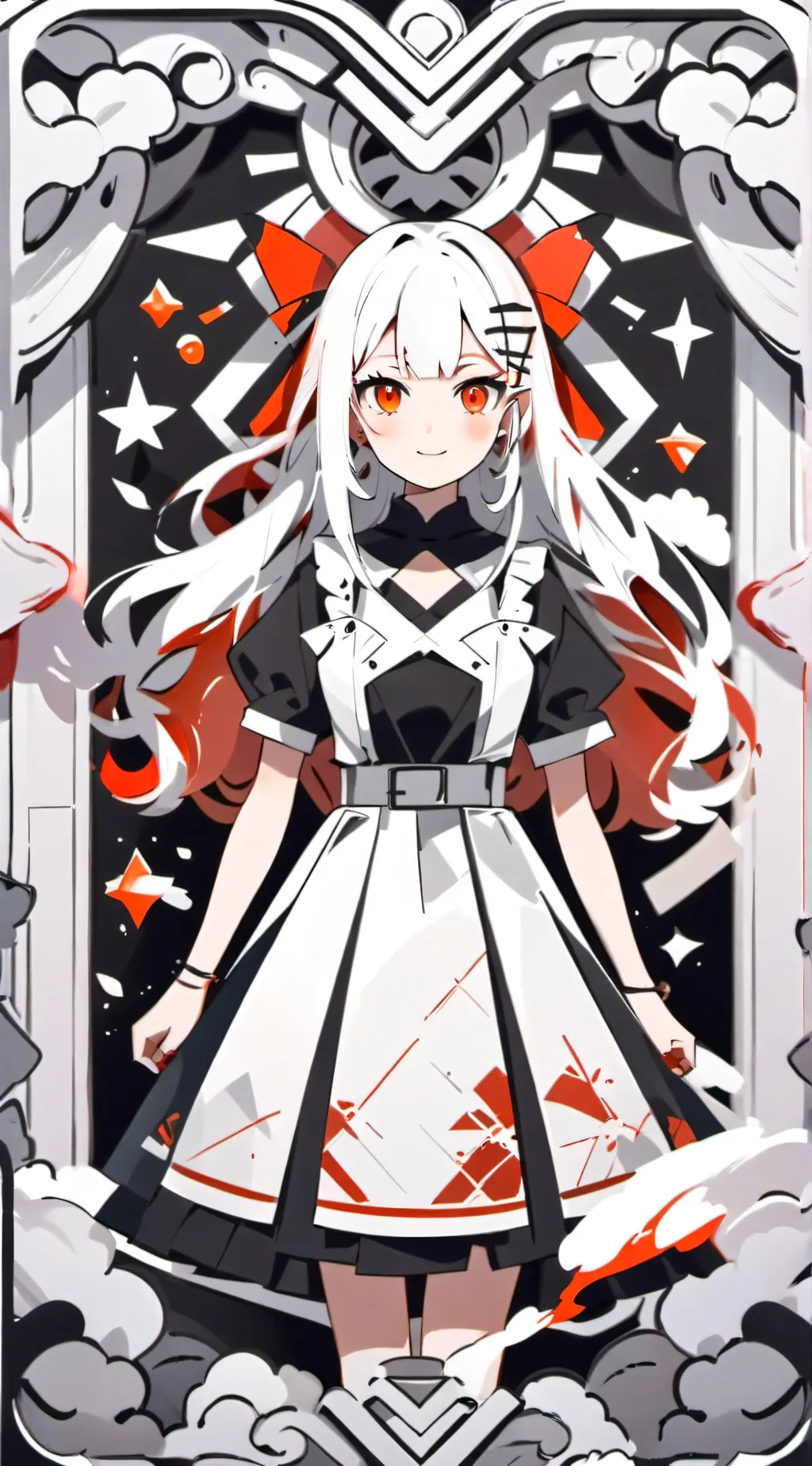 ai character: HH birthday  background