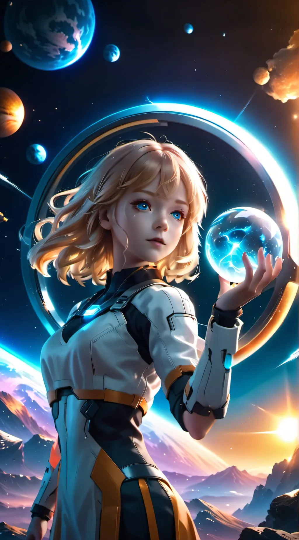 ai character: Serafina background