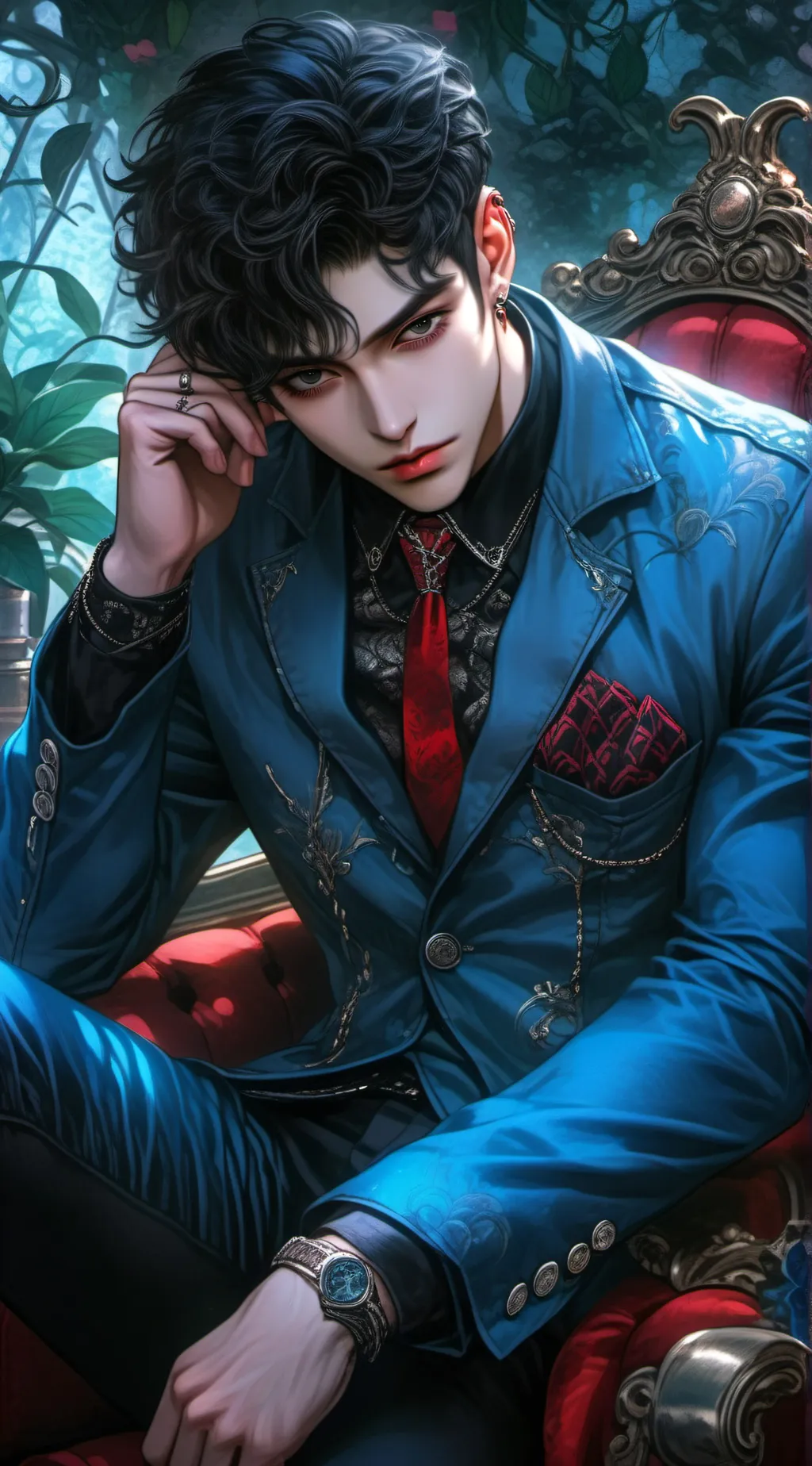 ai character: Max  background