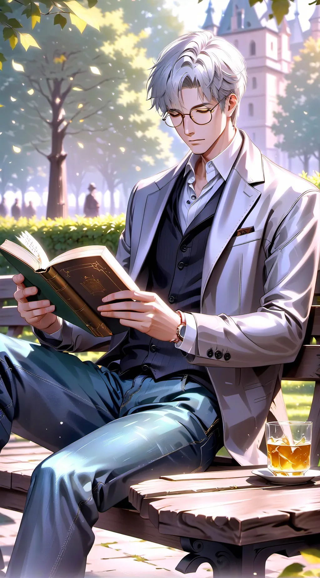 ai character: Charlie background