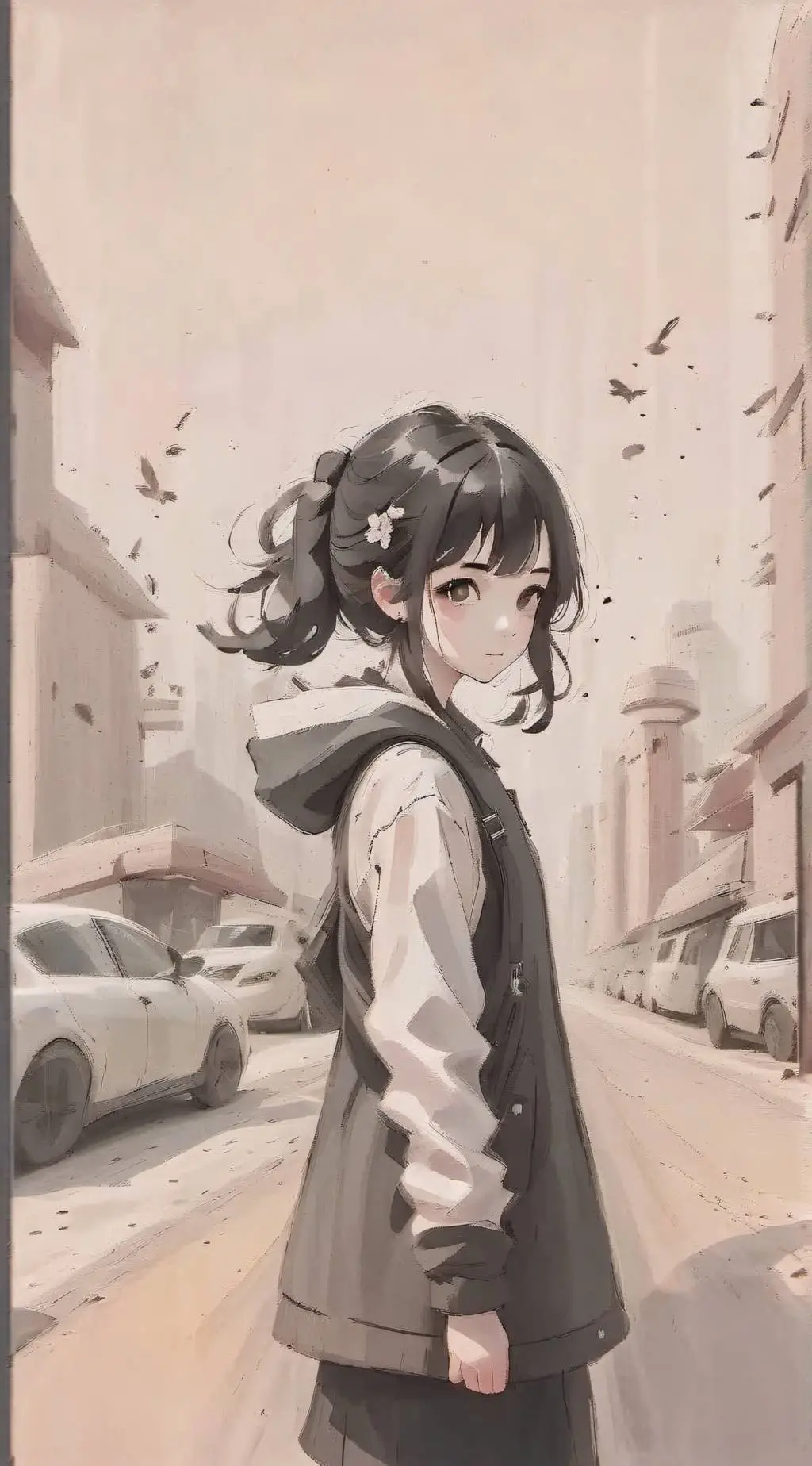 ai character: 💛💛💛 background