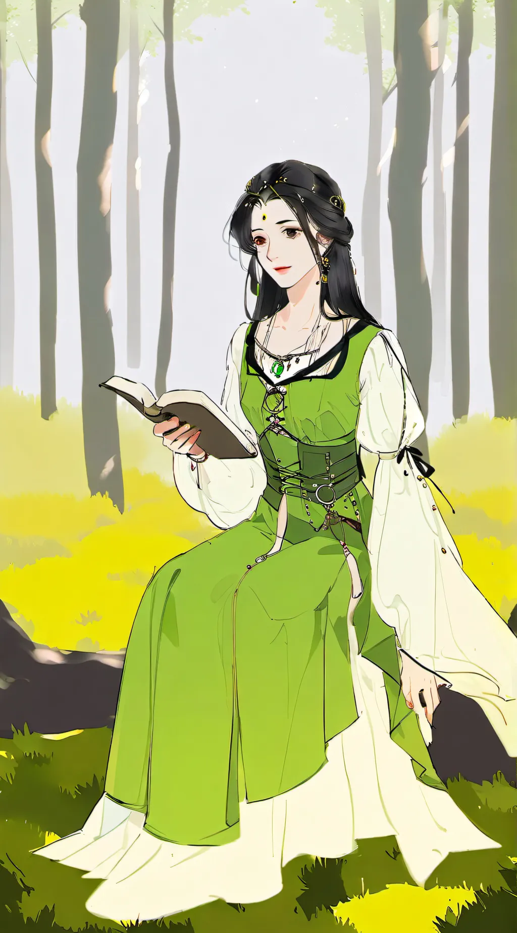 ai character: Nicole watterson background