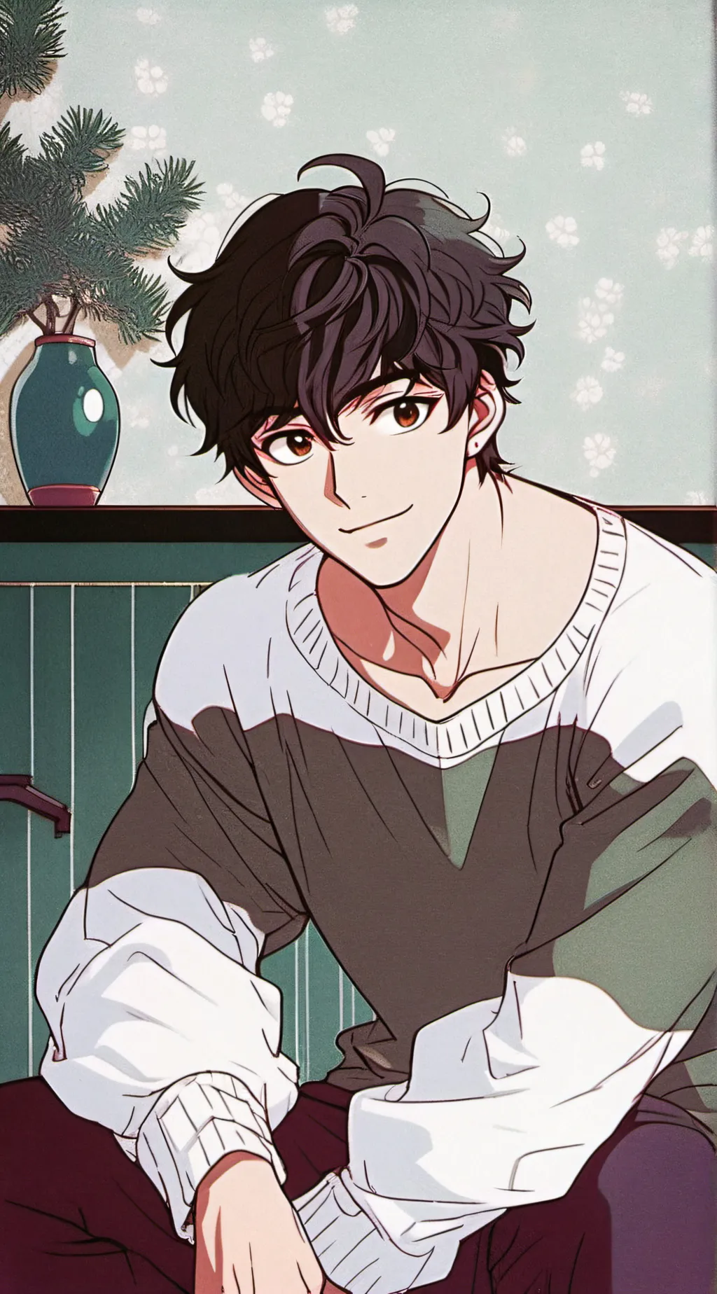 ai character: Adam background