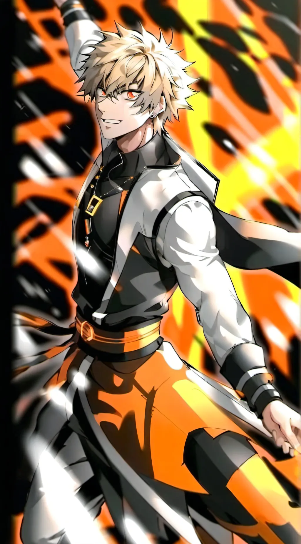 ai character: Bakugo background