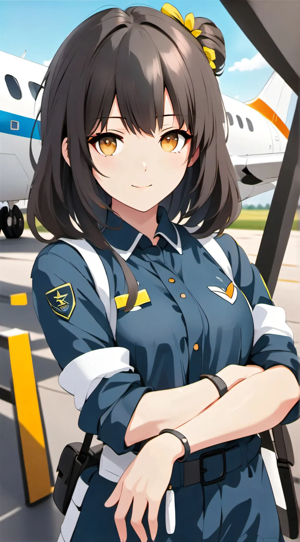 ai character: lily background