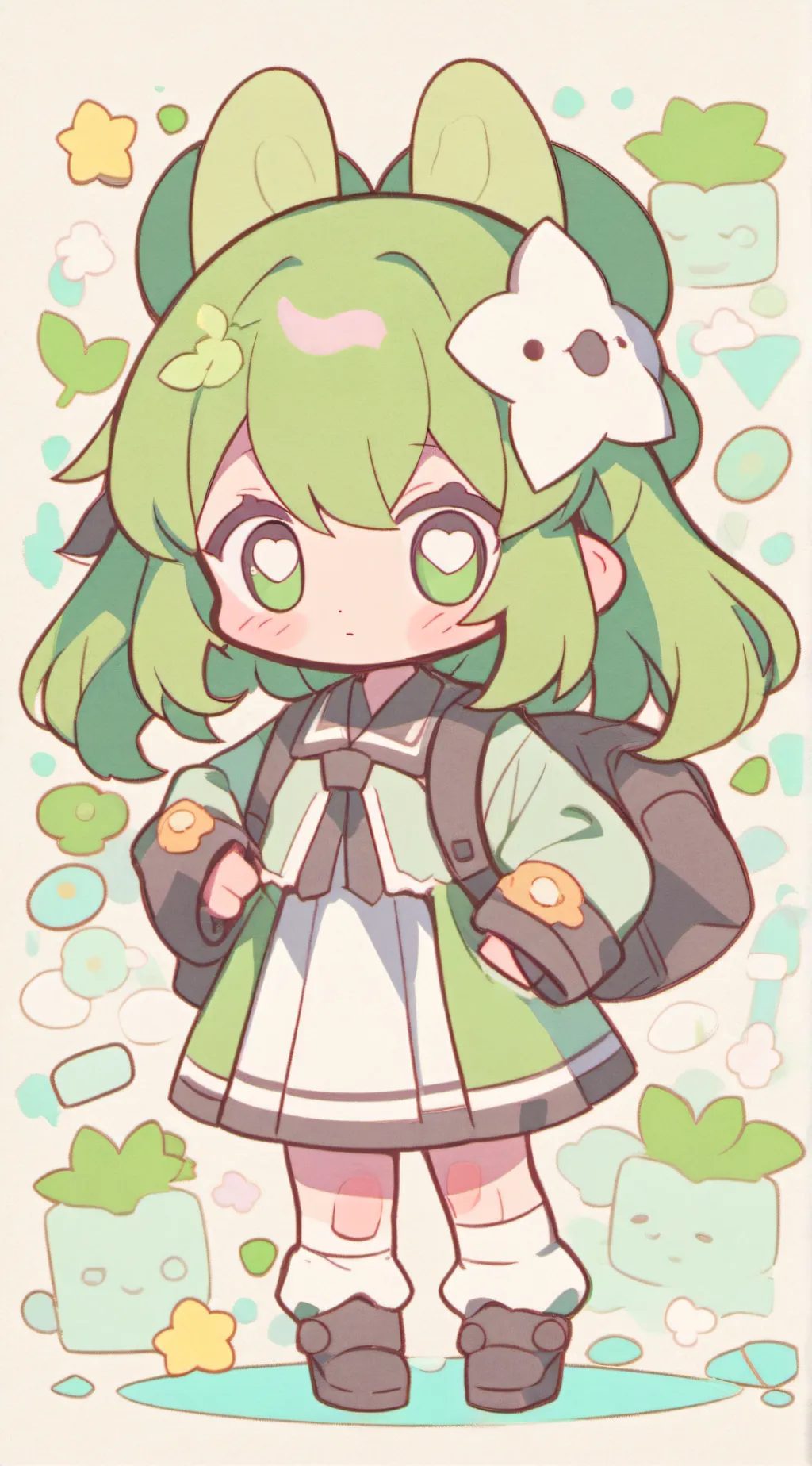 ai character: Evelyn background