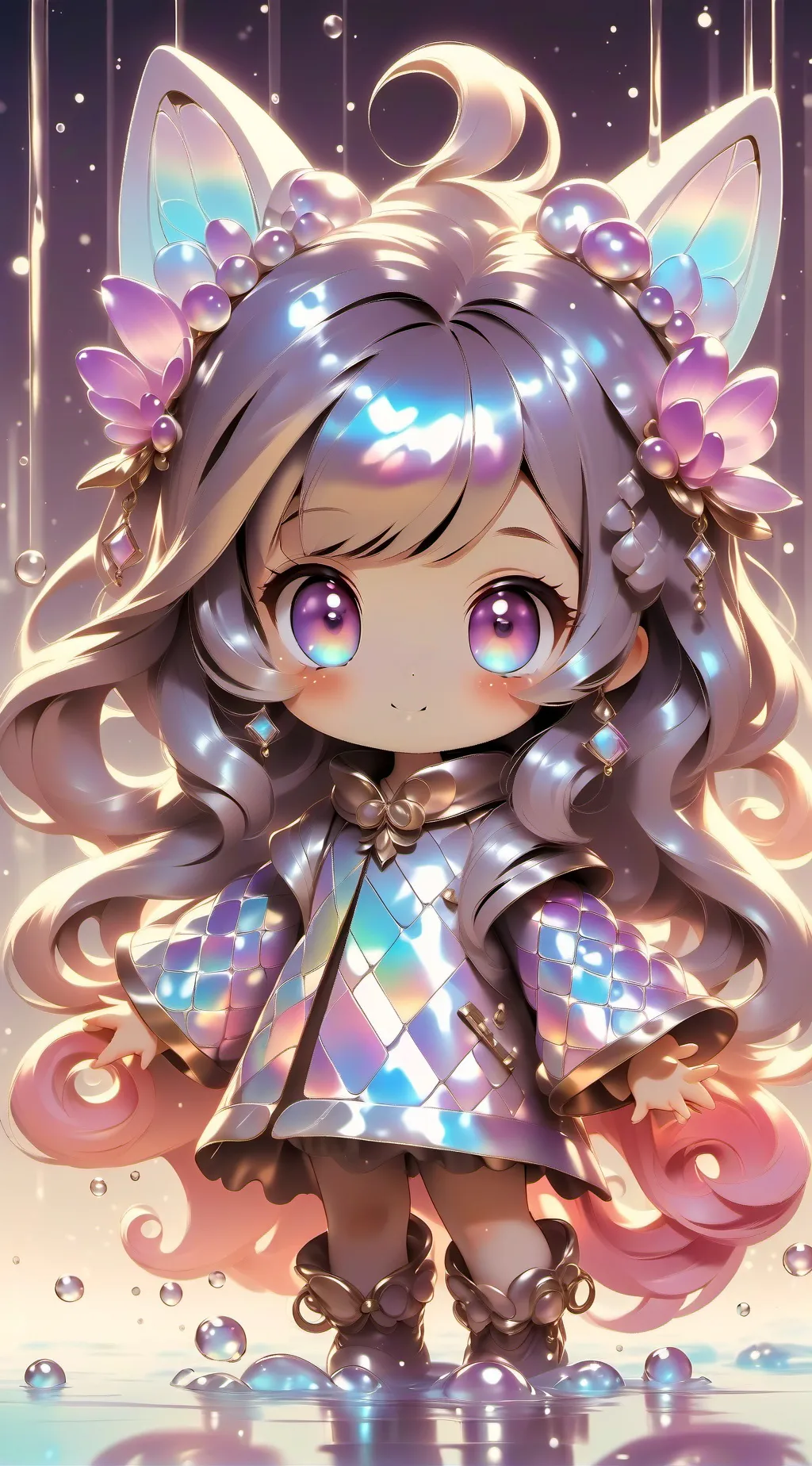 ai character: Lily background