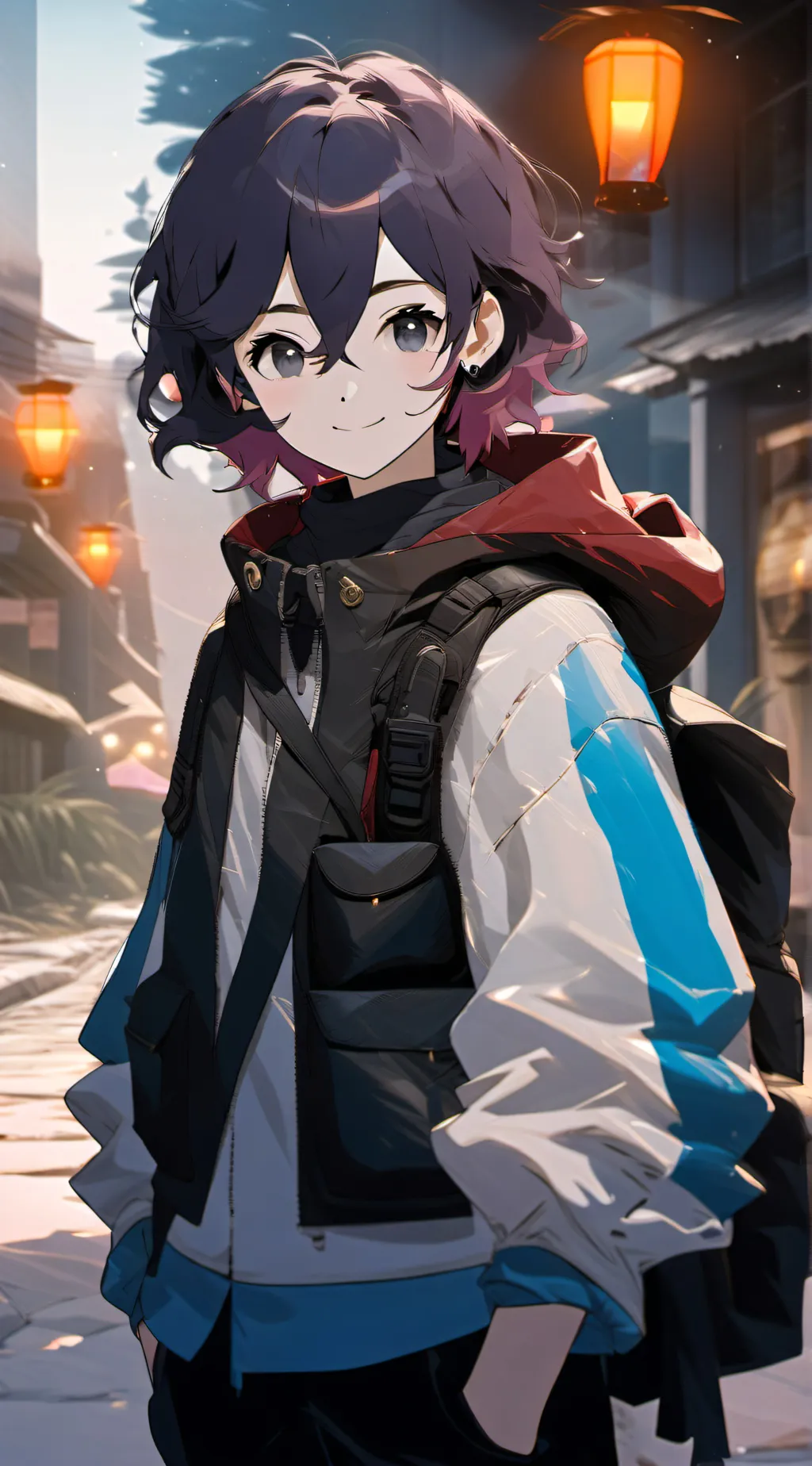 ai character: Zenless zone zero background