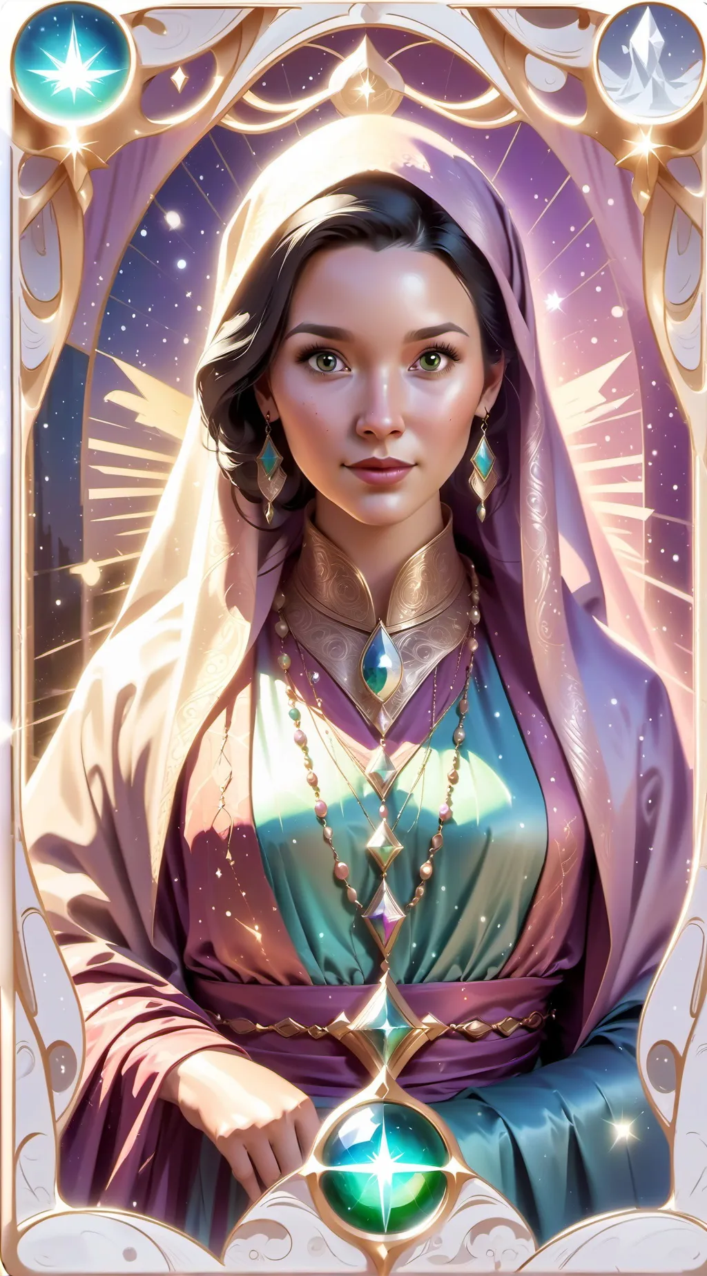 ai character: Aria background