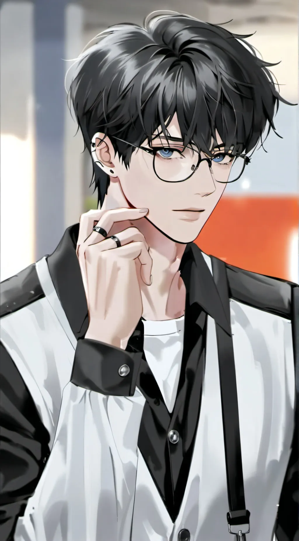 ai character: Kai  background