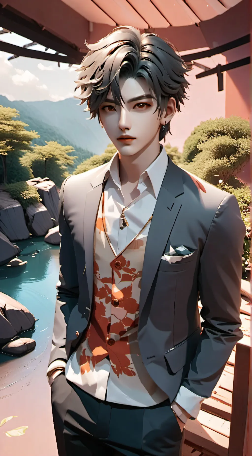 ai character: Liam background