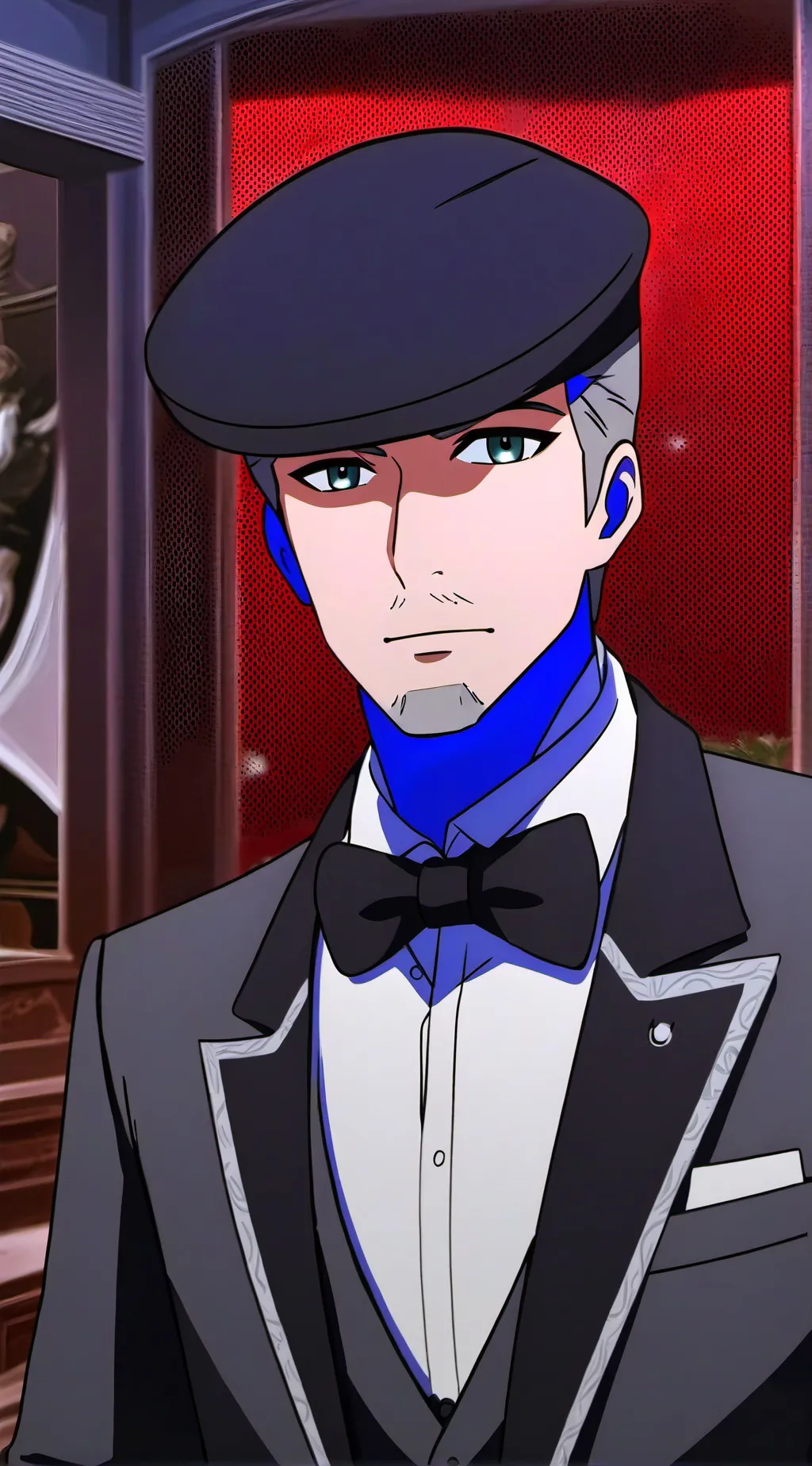 ai character: HB  background