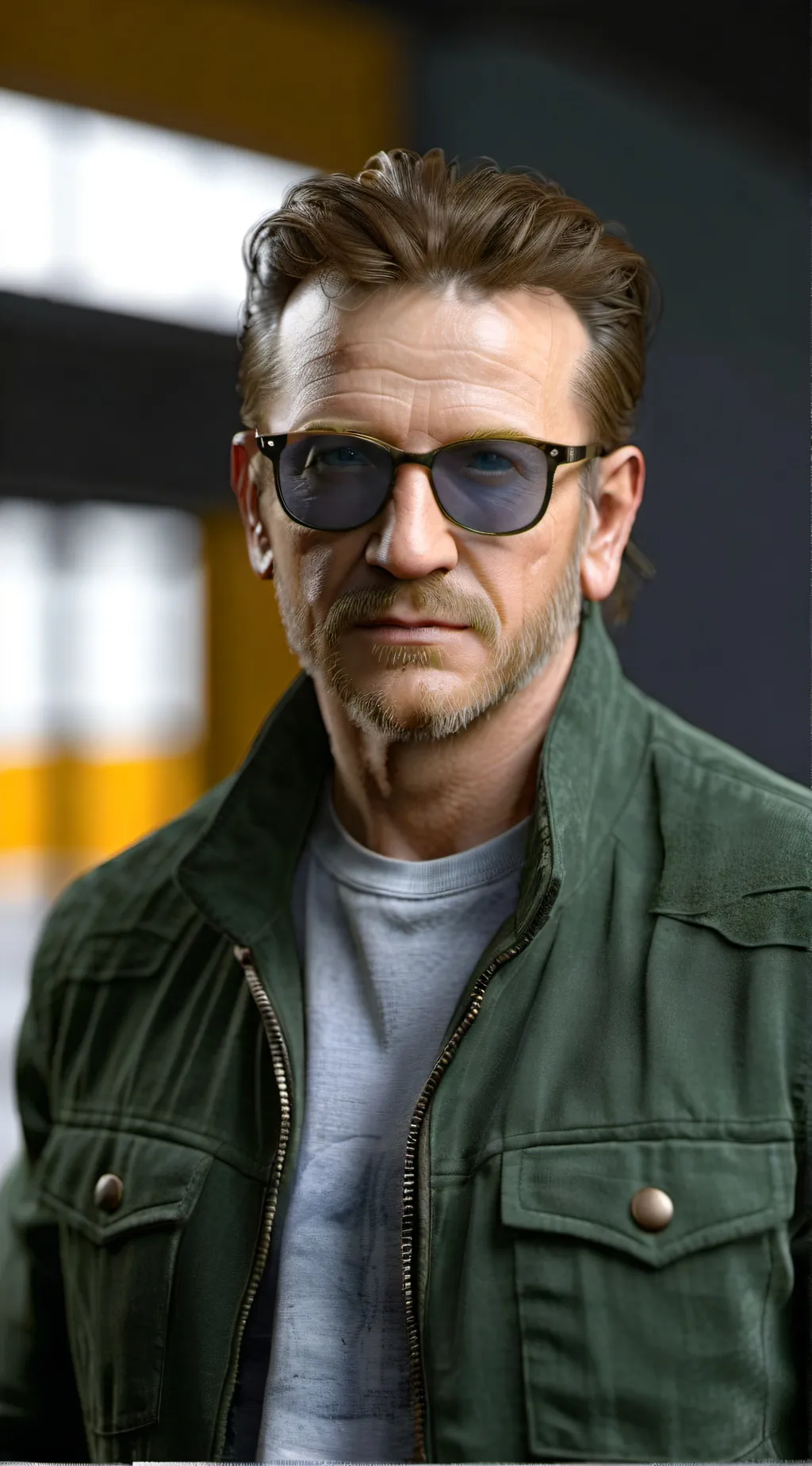 ai character: Bono background