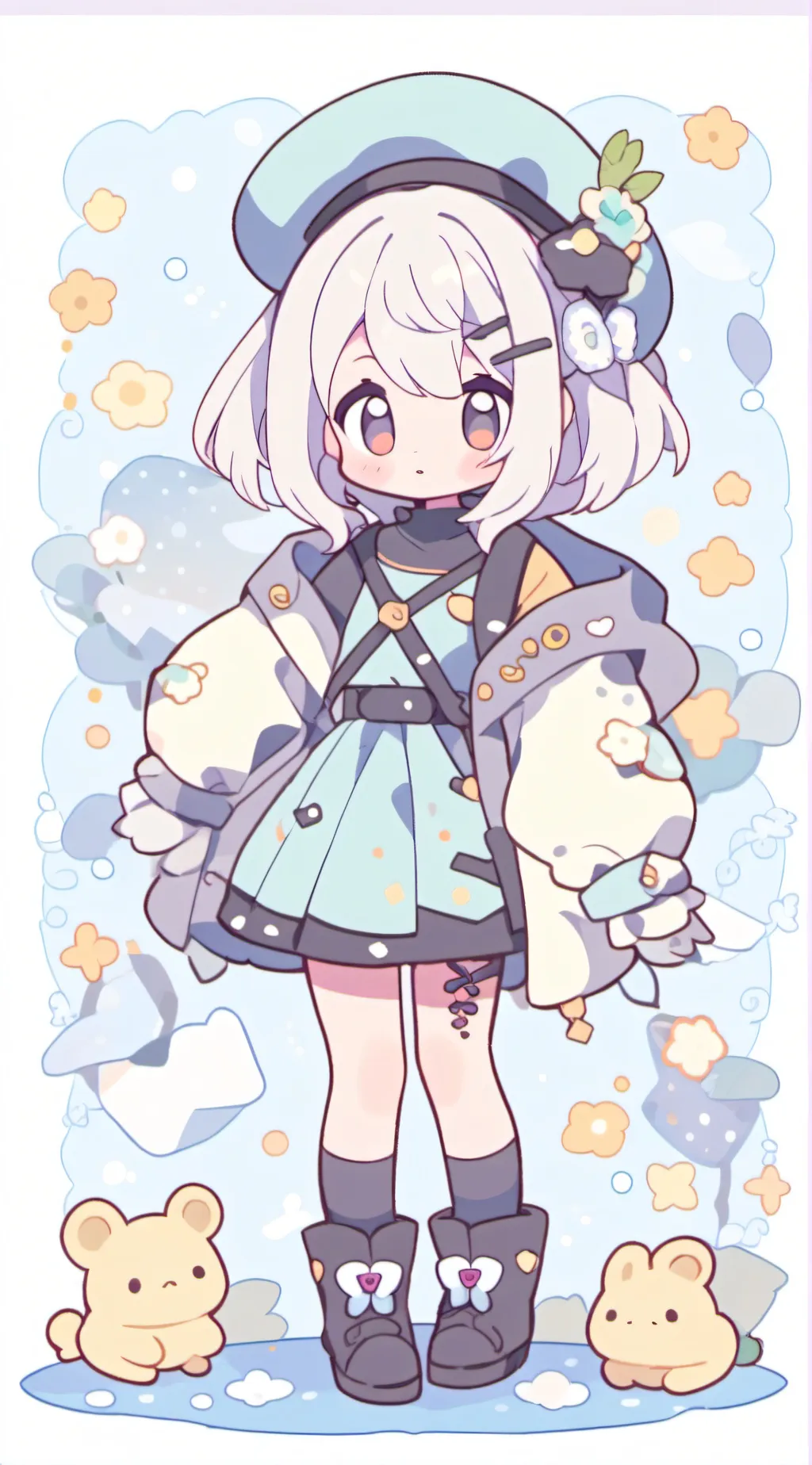 ai character: Sky background