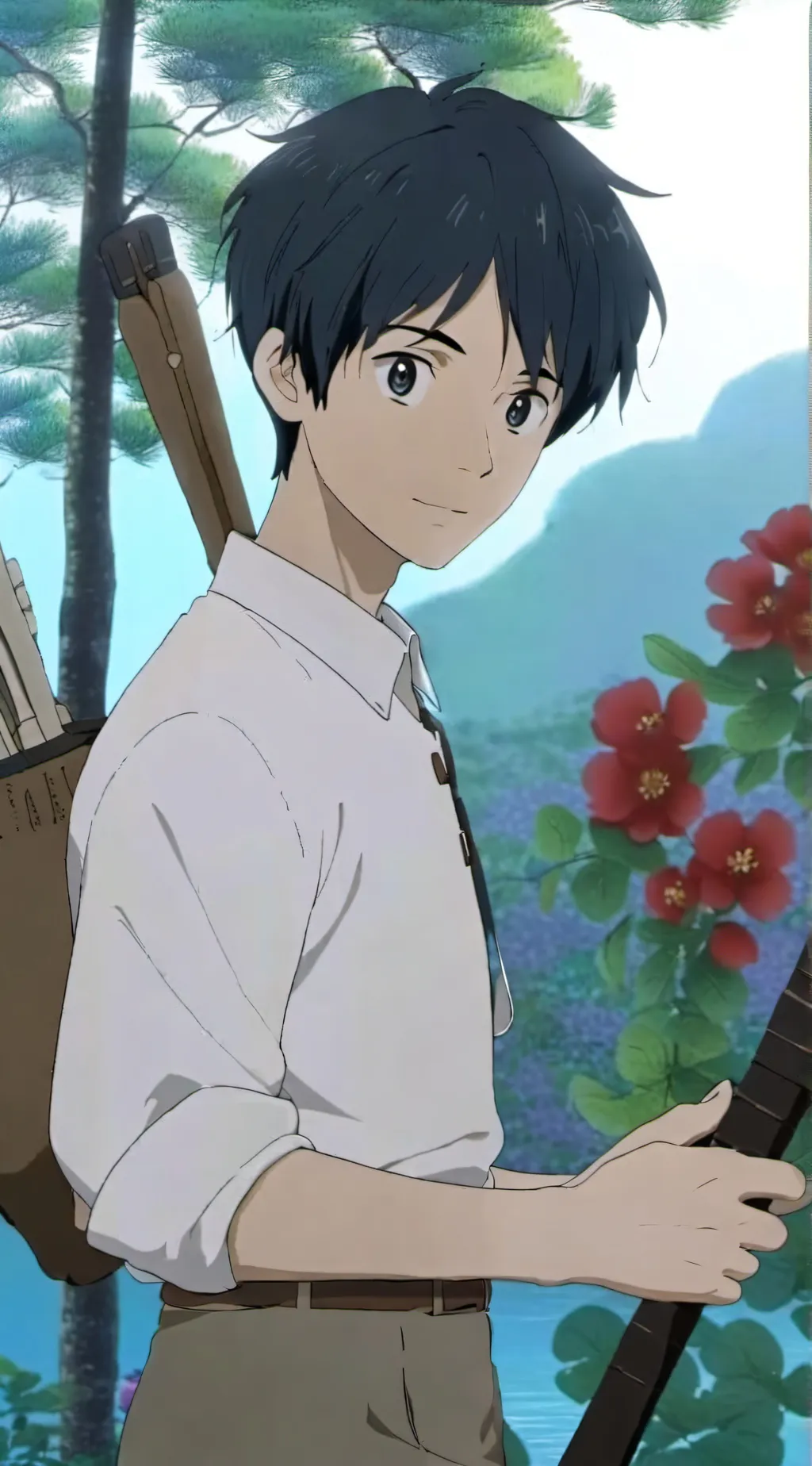 ai character: Shawn  background