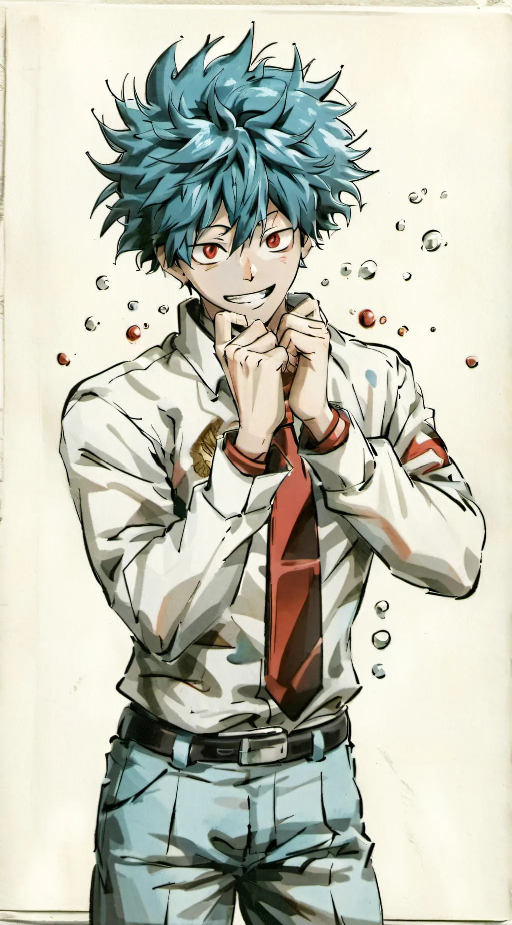 ai character: MHA future background