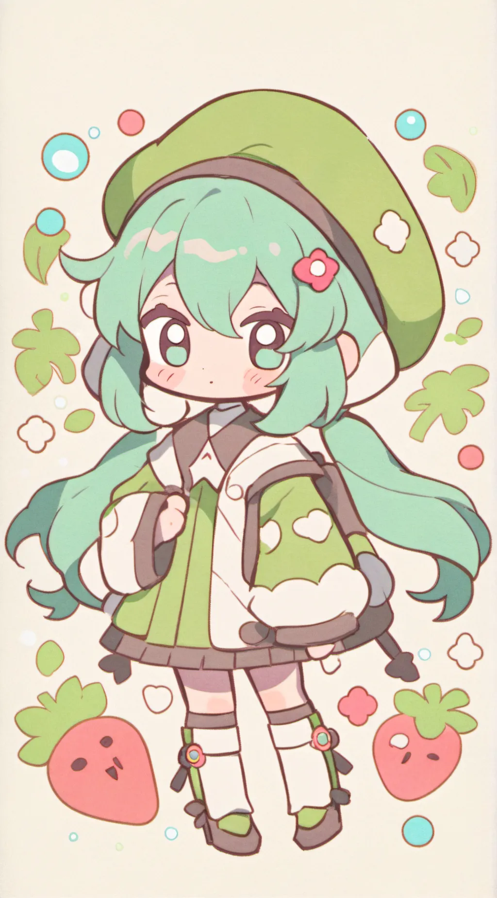 ai character: Fpe in my oc story background