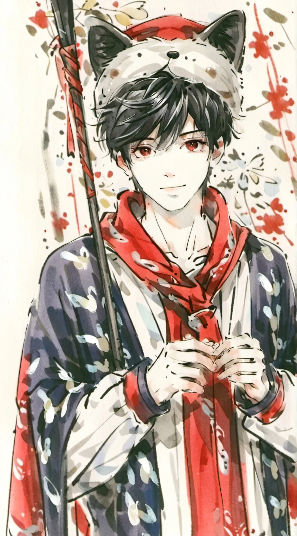 ai character: Cash background