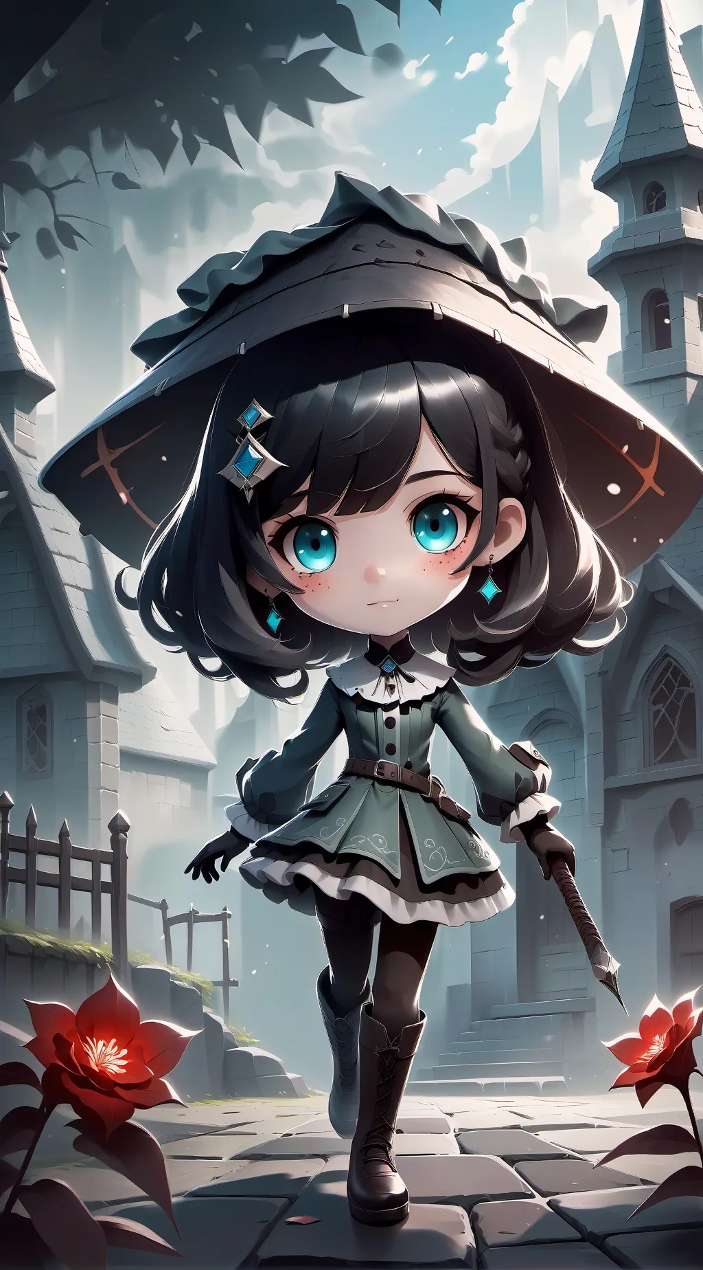 ai character: annie background
