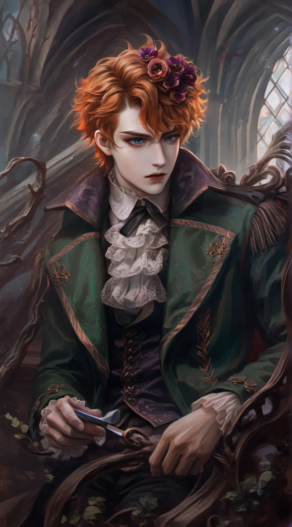 ai character: Future Matt background