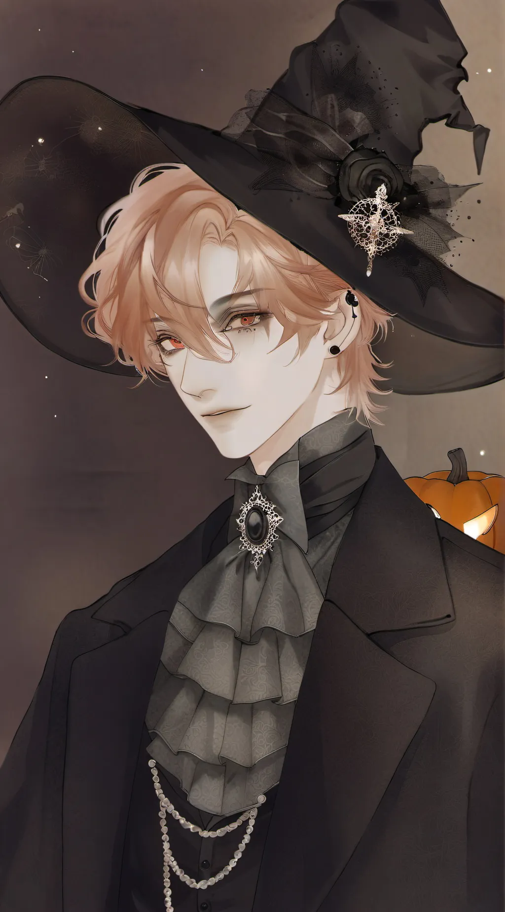 ai character: Autumn Noctem background