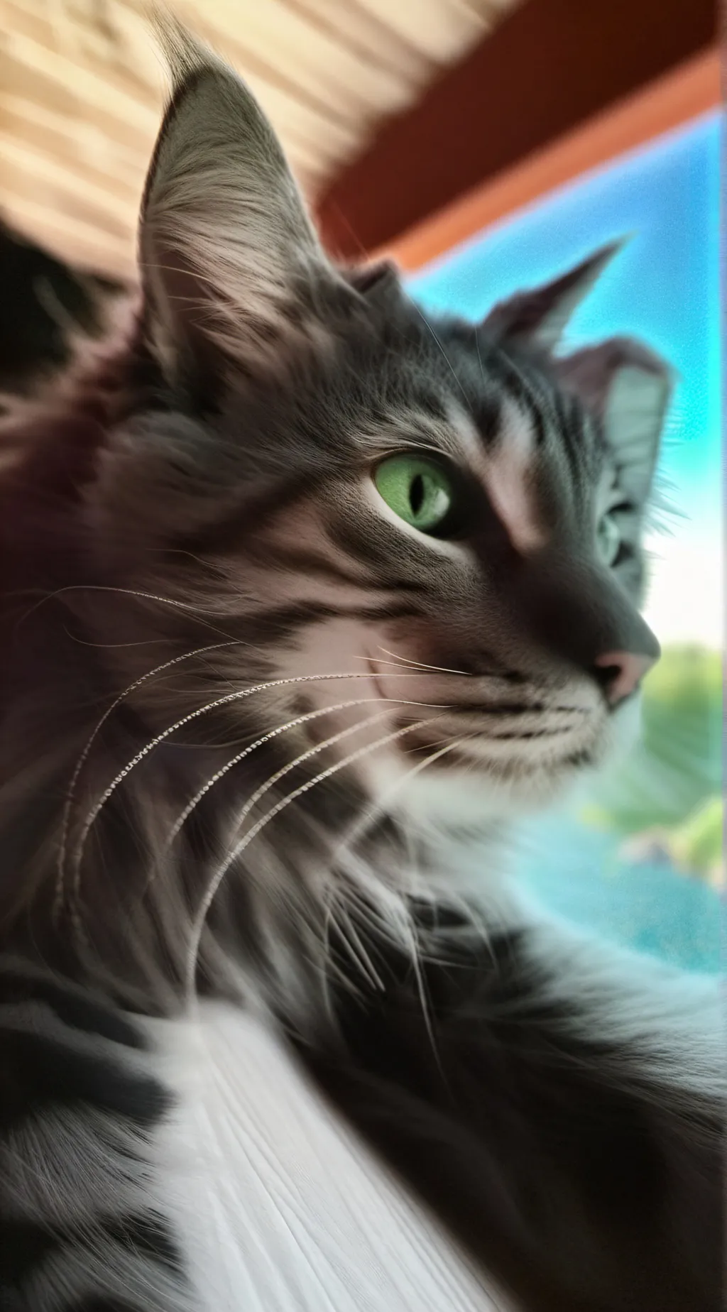 ai character: CAT background