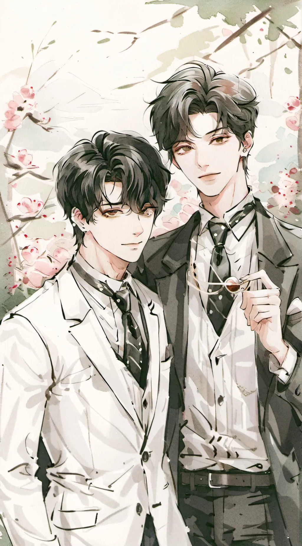 ai character: jake and jace  background