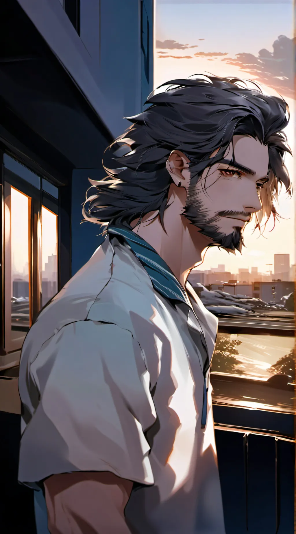 ai character: John Taro background