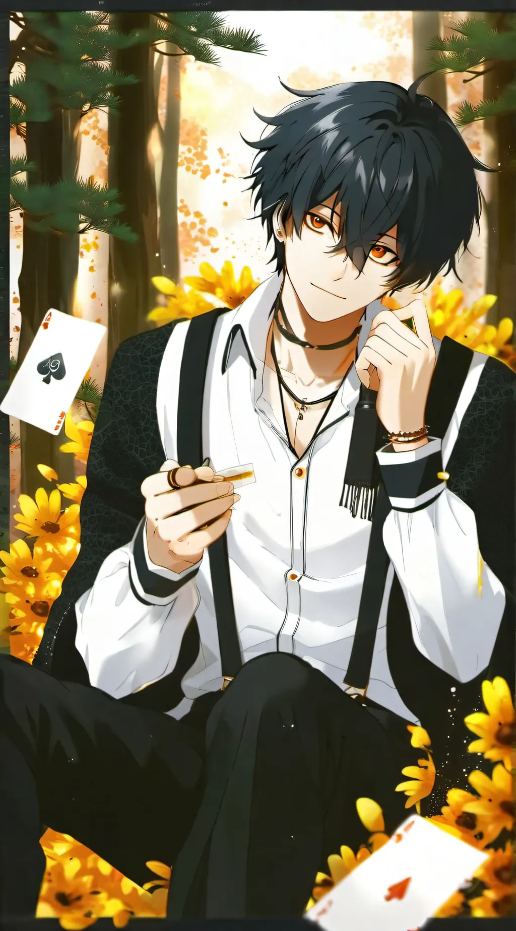 ai character: Kenji background