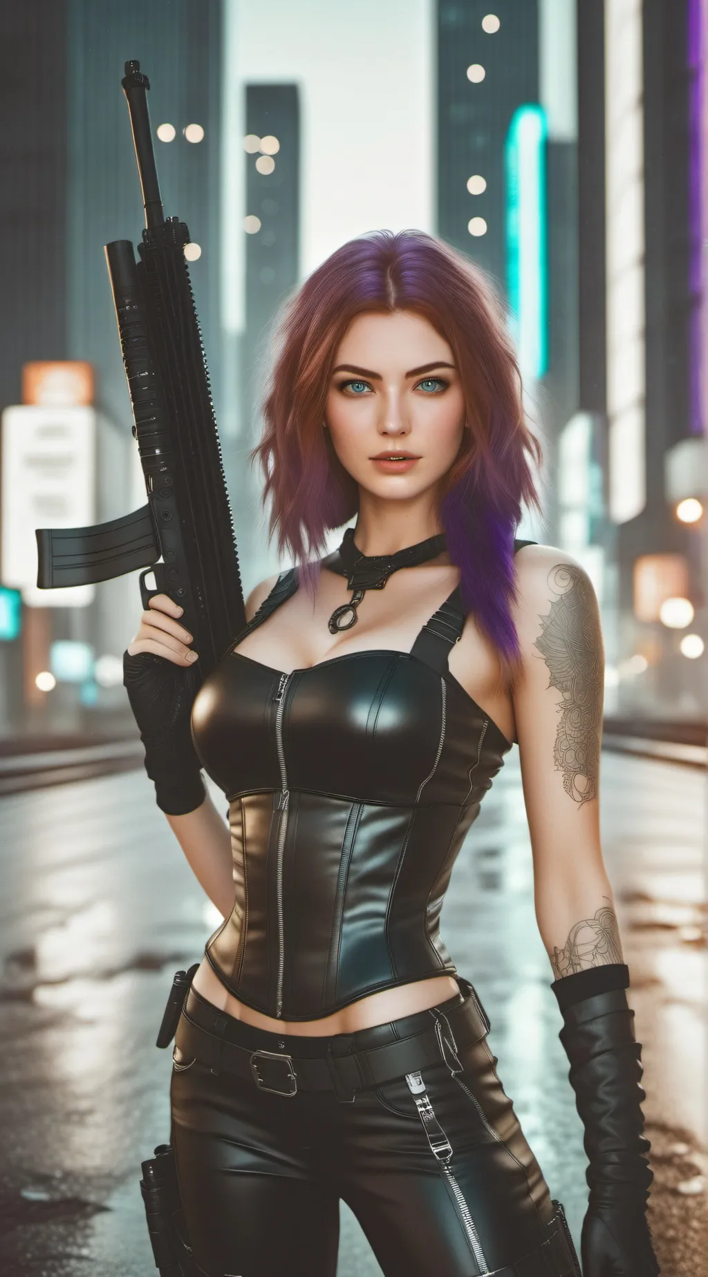 ai character: Hailey background