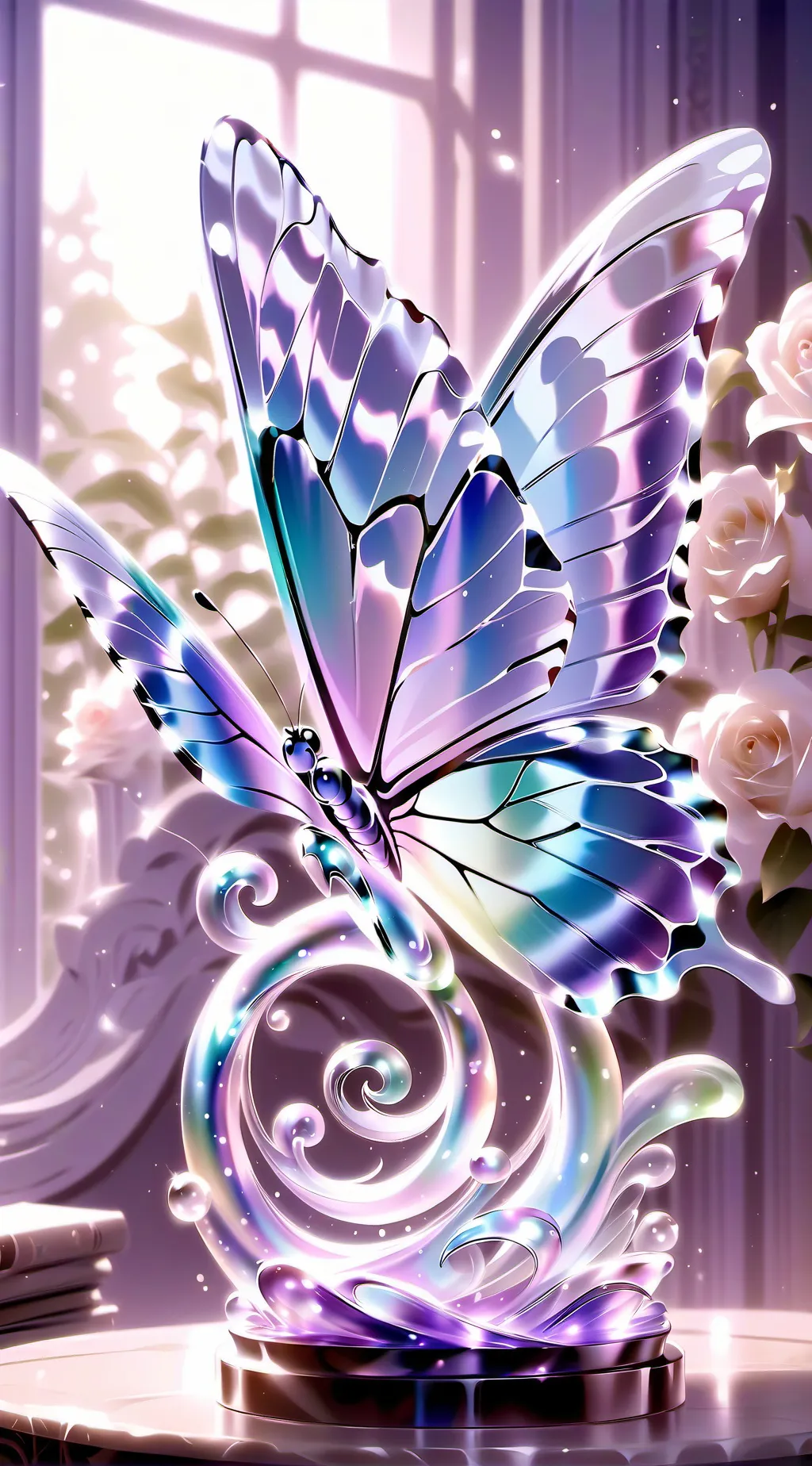 ai character: HamiltonFamDinner background