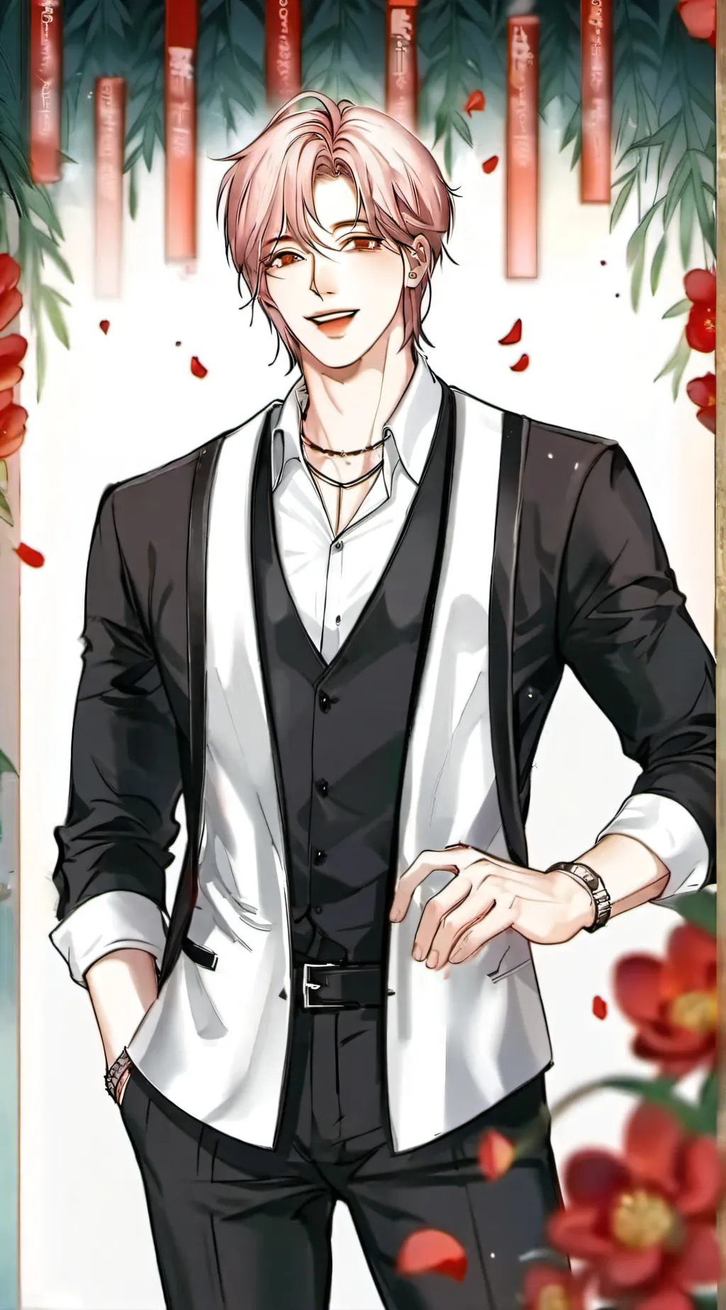 ai character: Xren  background